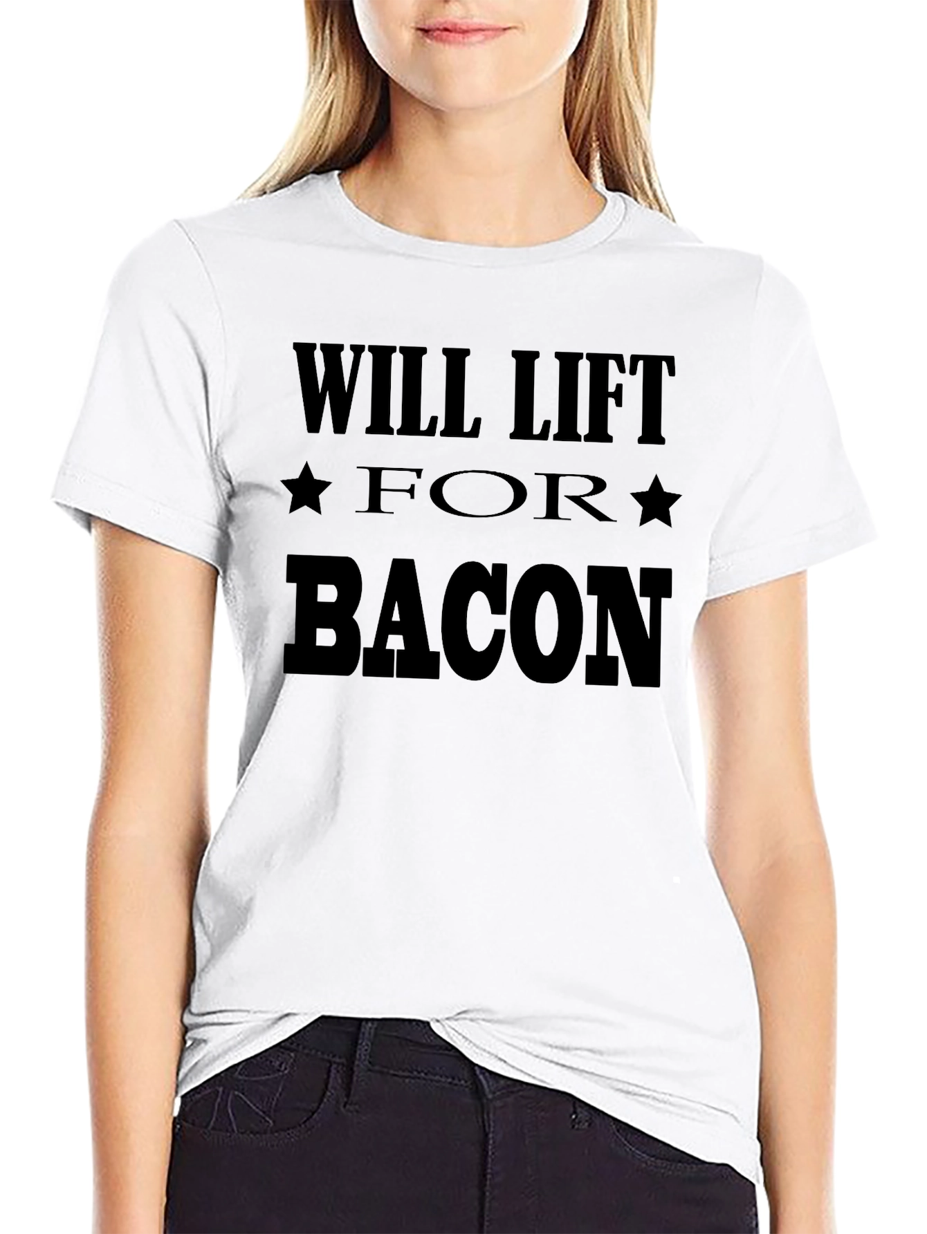 Will Lift for Bacon Graphic Tee