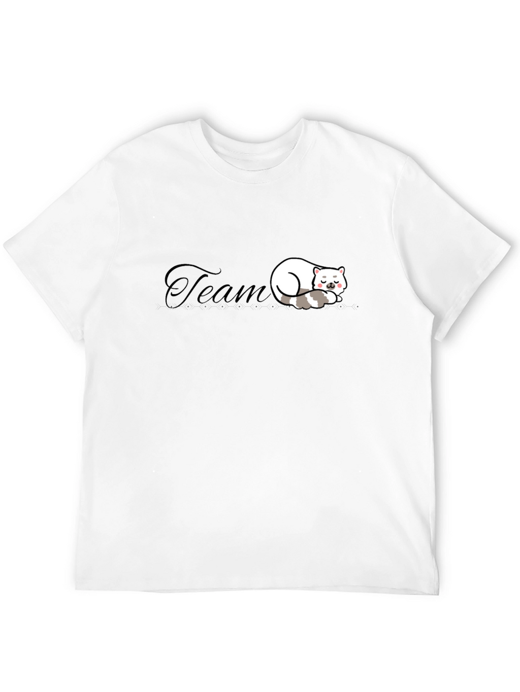 Team Cat Nap Black T-Shirt - Soft & Comfy