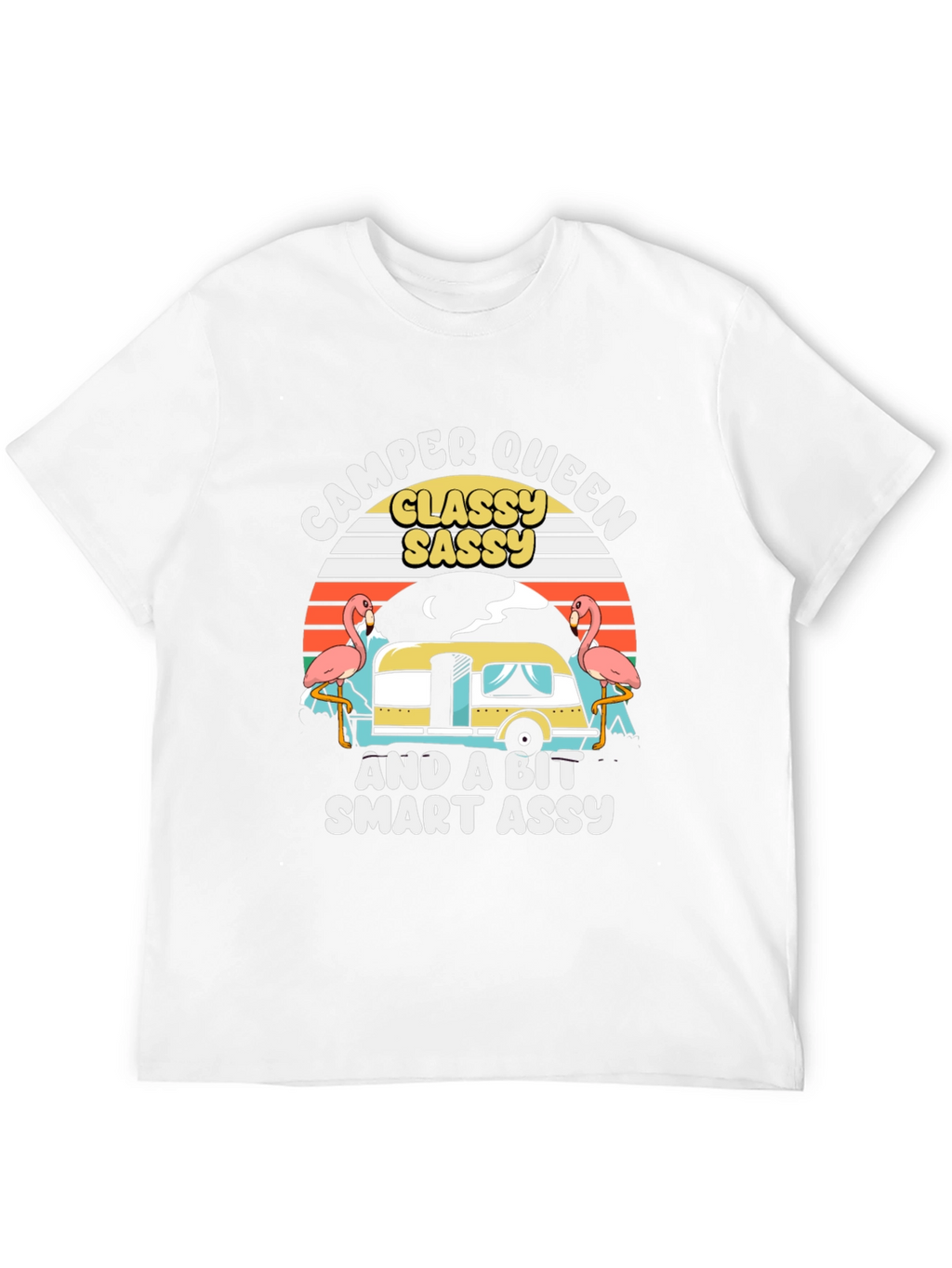 Camper Queen Graphic Tee - Classy Sassy Smart Assy