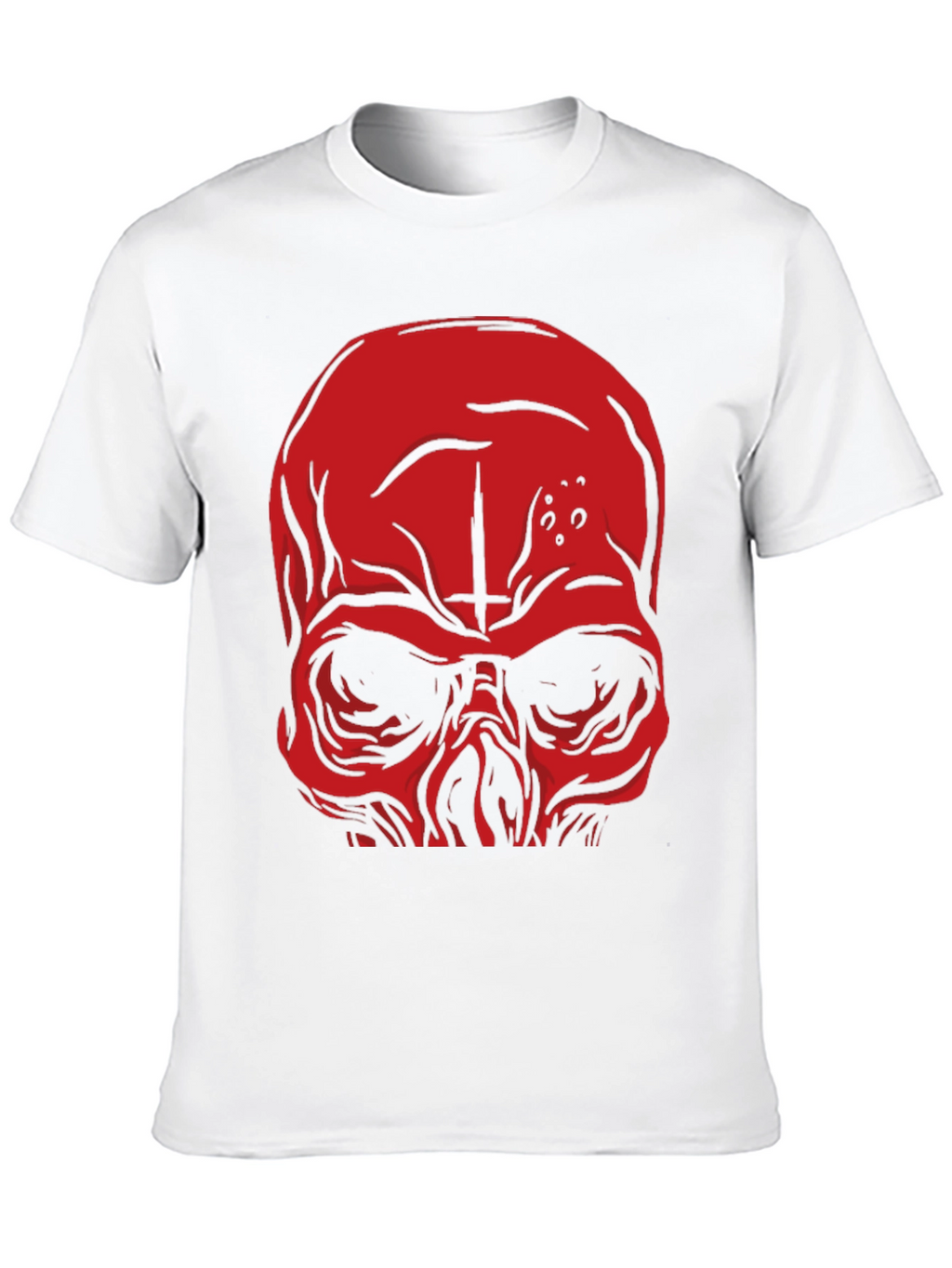 Skull Graphic Tee - Mens Black T-Shirt