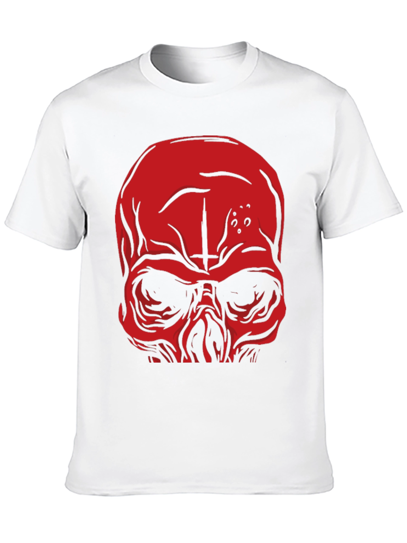 Skull Graphic Tee - Mens Black T-Shirt