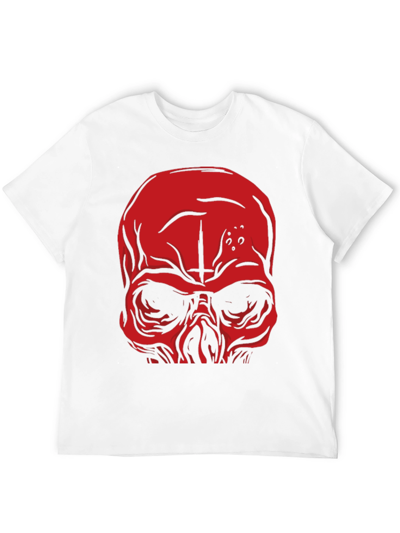 Skull Graphic Tee - Mens Black T-Shirt