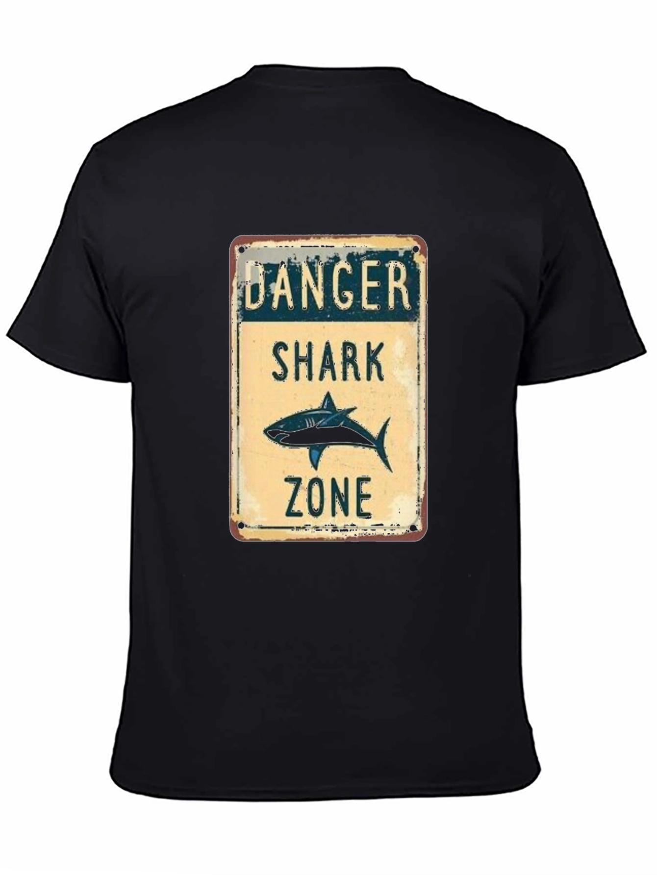Danger Shark Zone Graphic Tee - Stylish Shark Lover T-Shirt