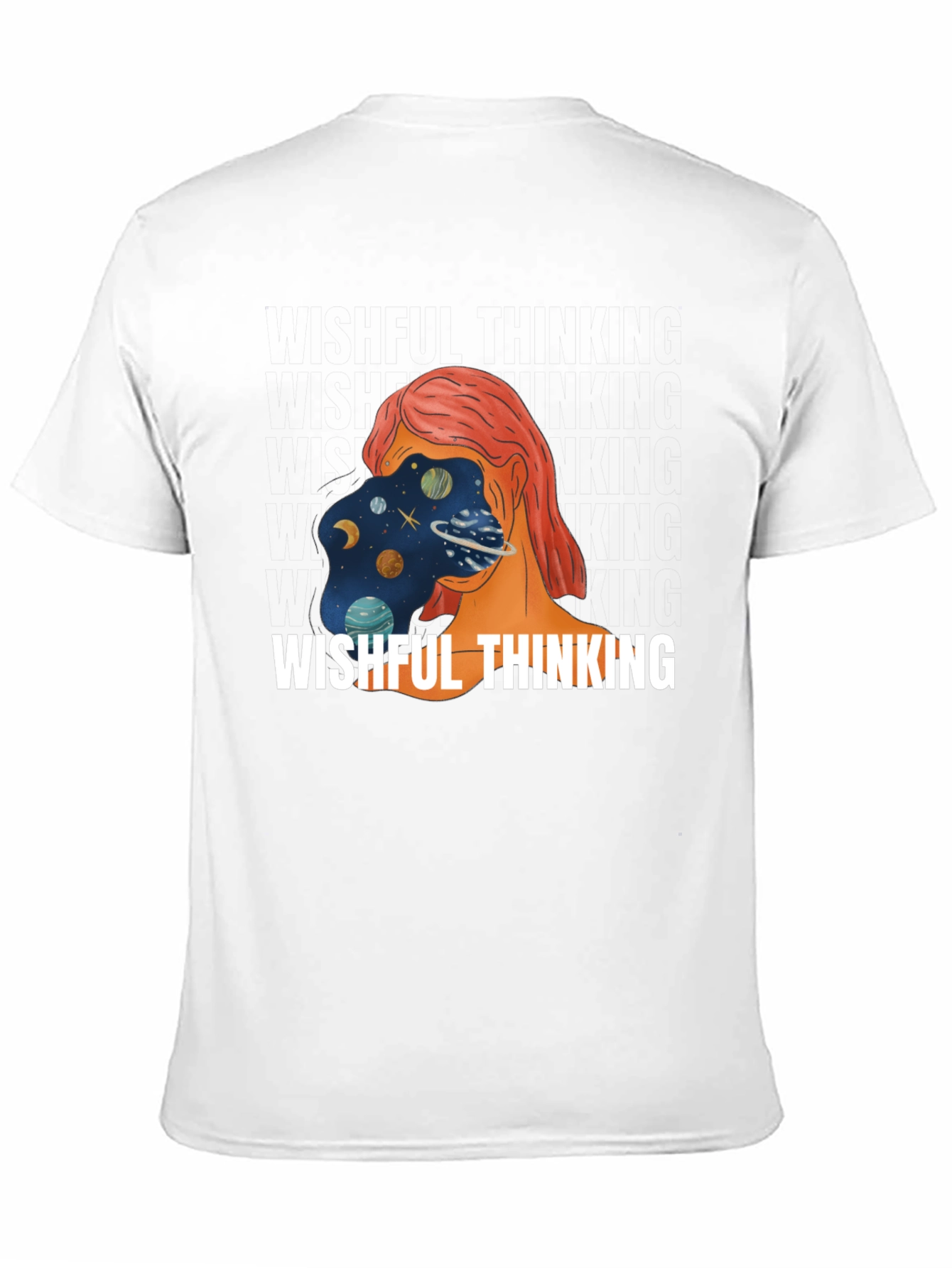 Wishful Thinking Graphic Tee - Unisex Black T-Shirt