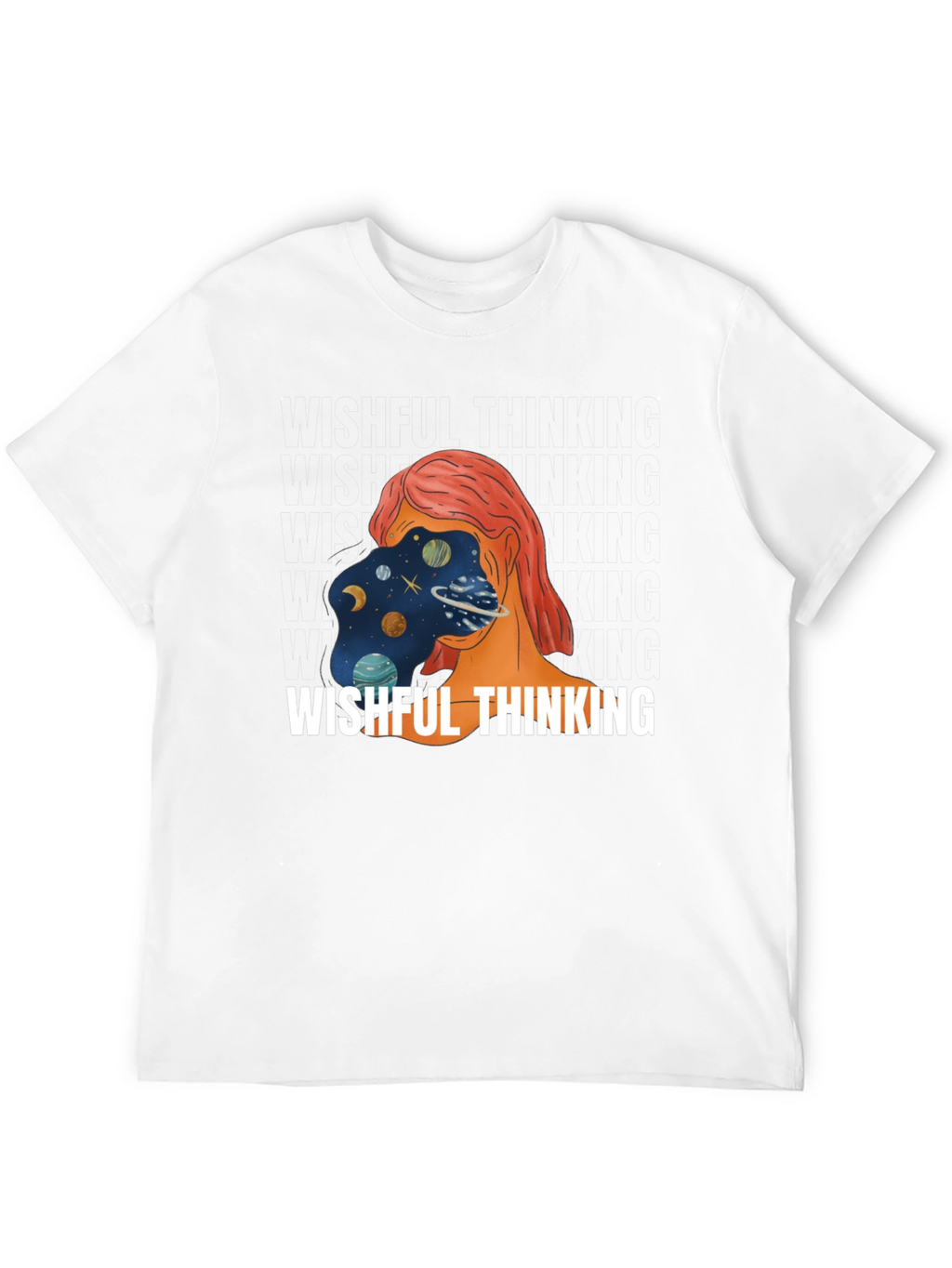 Wishful Thinking Graphic Tee - Unisex Black T-Shirt