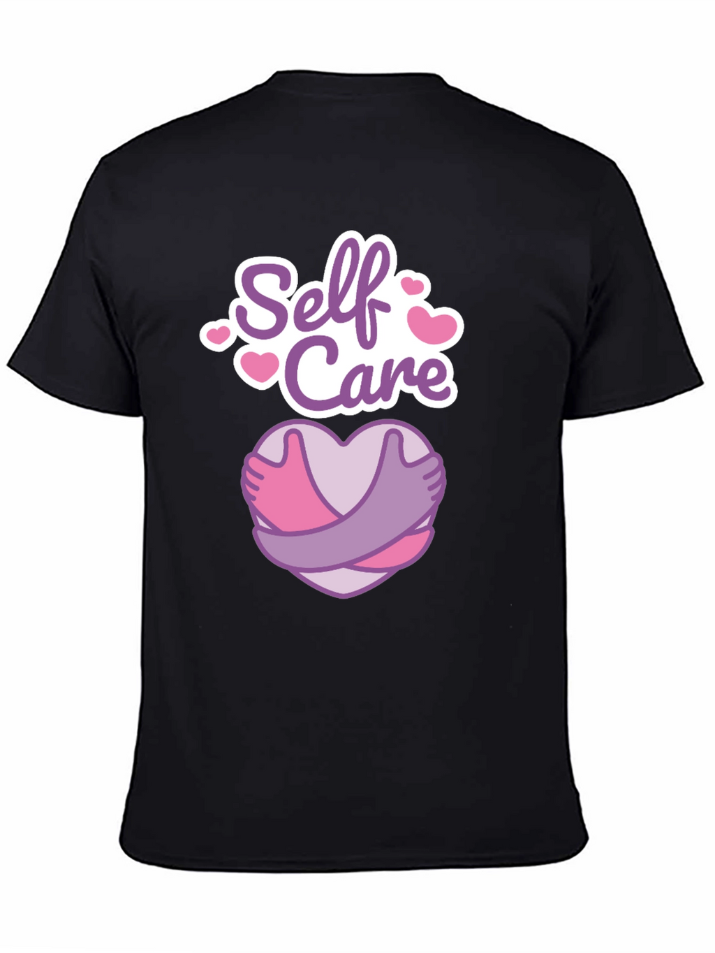 Self Care Heart Hug Graphic Tee
