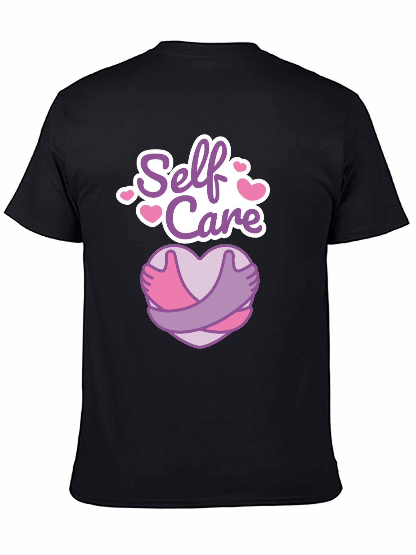 Self Care Heart Hug Graphic Tee