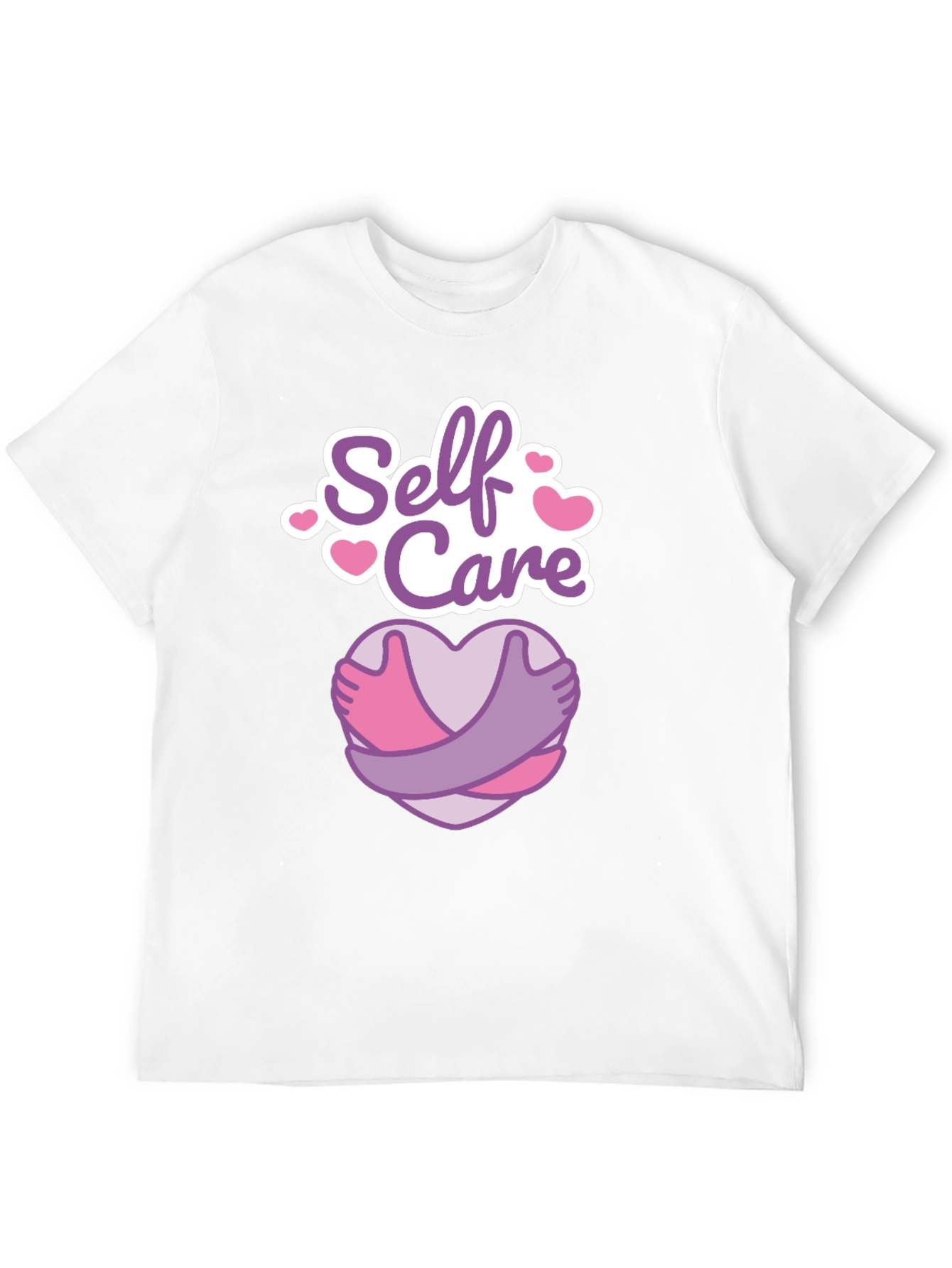 Self Care Heart Hug Graphic Tee
