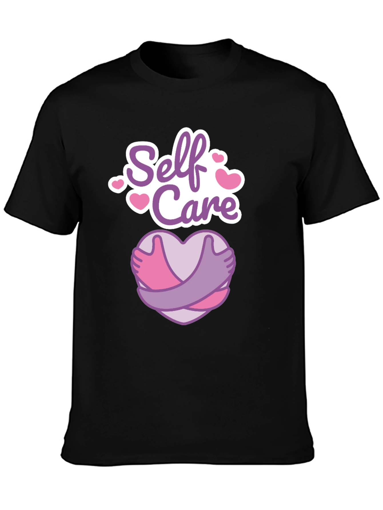 Self Care Heart Hug Graphic Tee