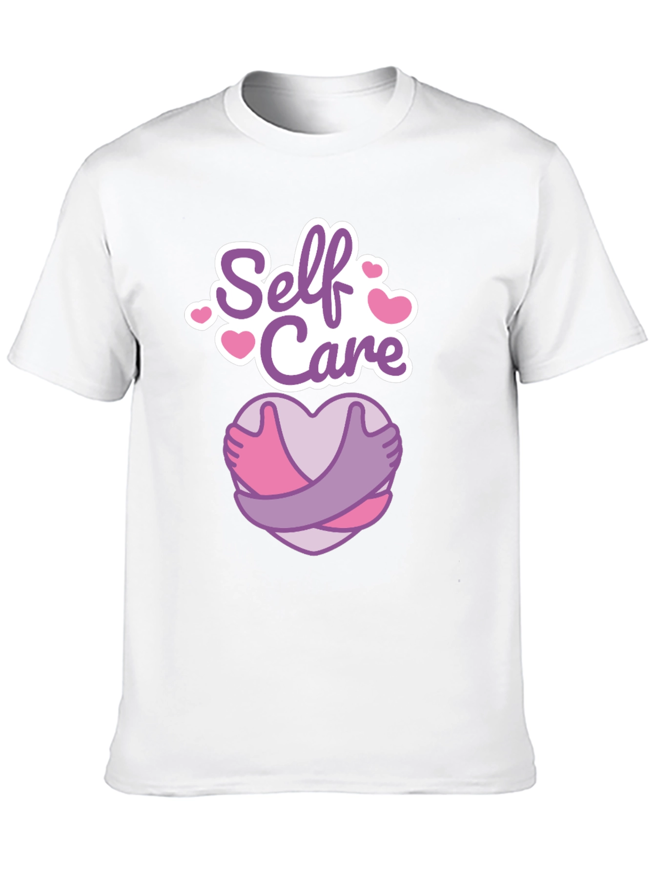 Self Care Heart Hug Graphic Tee