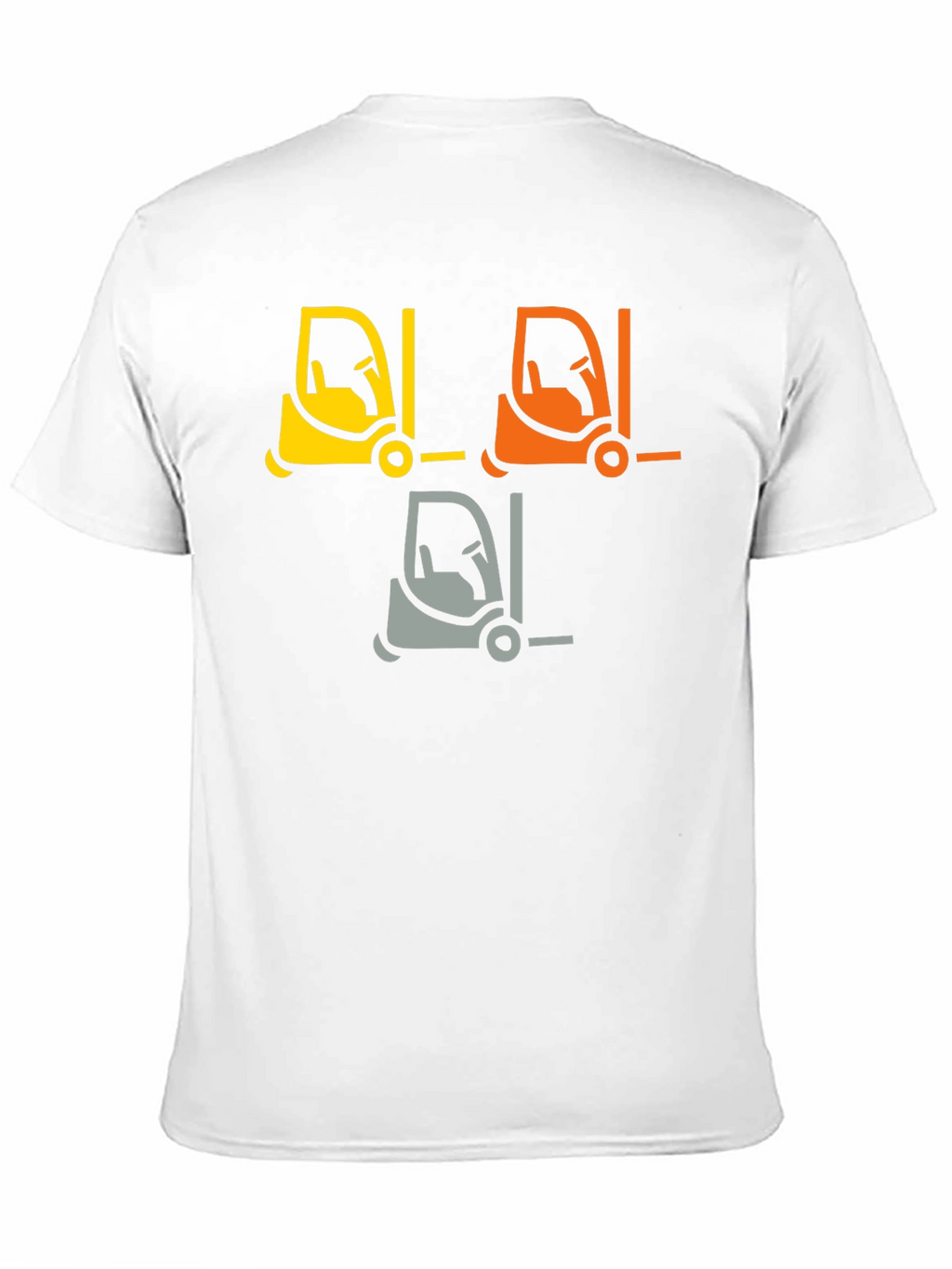 Forklift Graphic Tee - Black Cotton T-Shirt