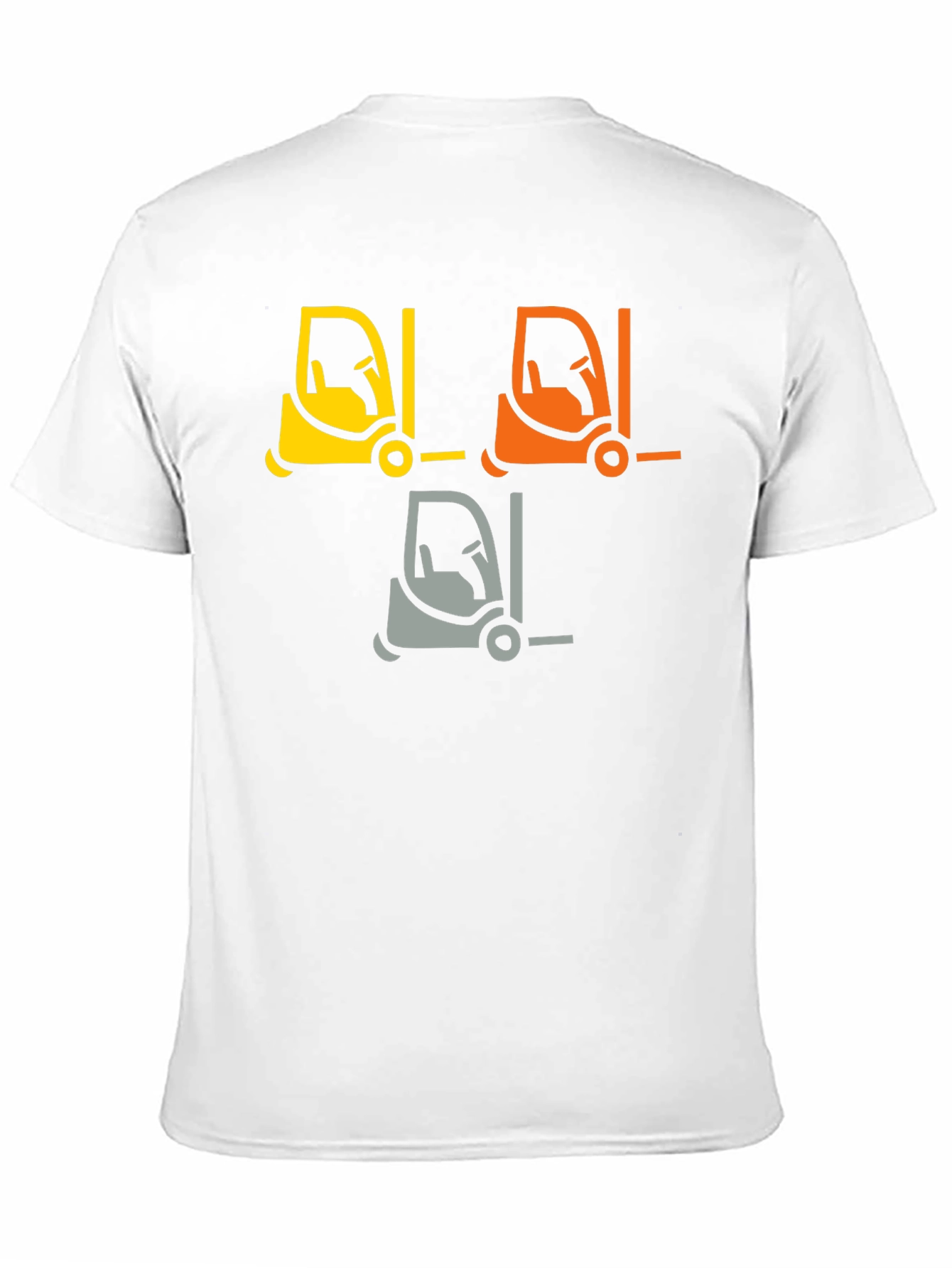 Forklift Graphic Tee - Black Cotton T-Shirt