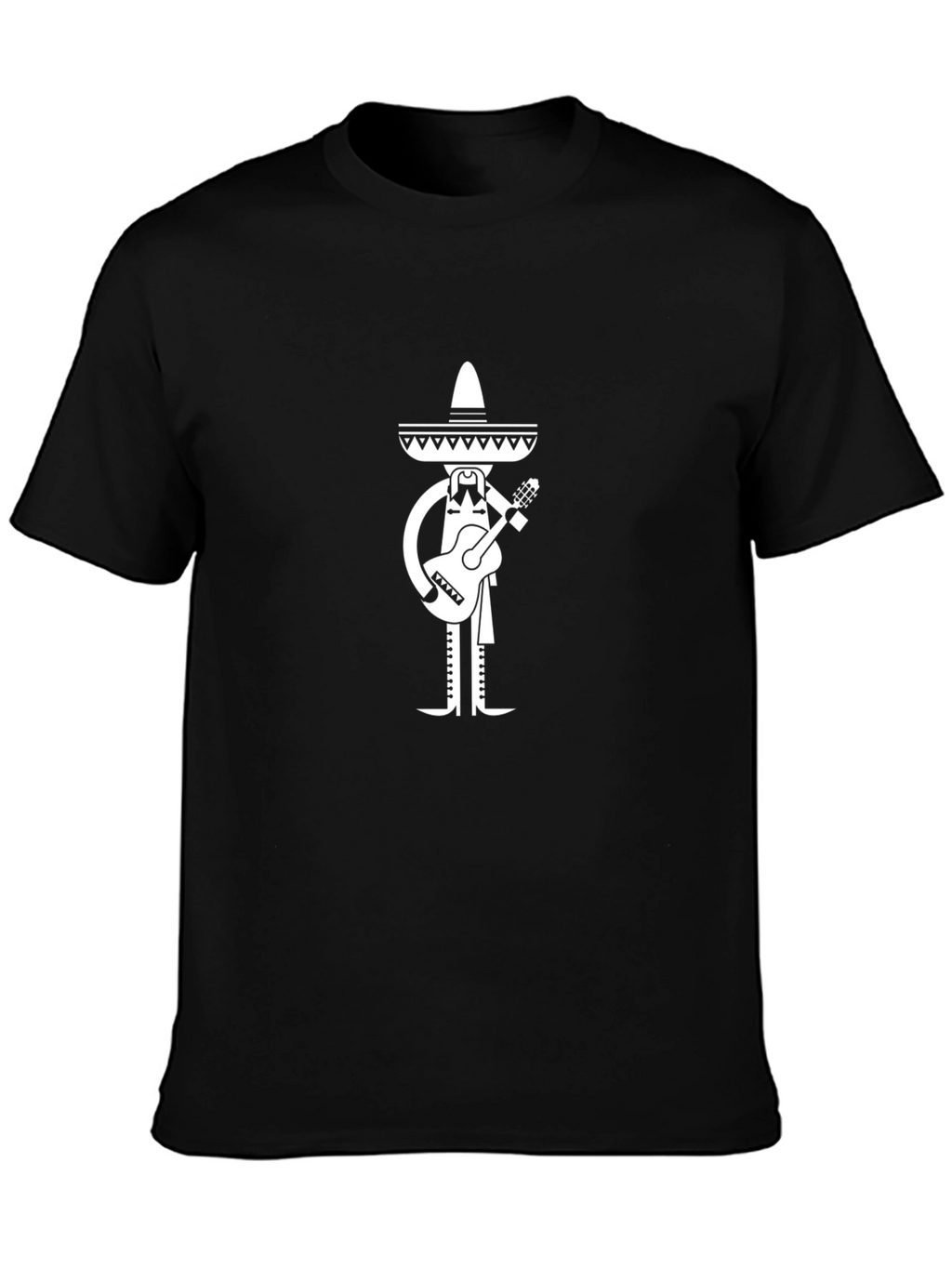 Mariachi Guitar Player Graphic Tee