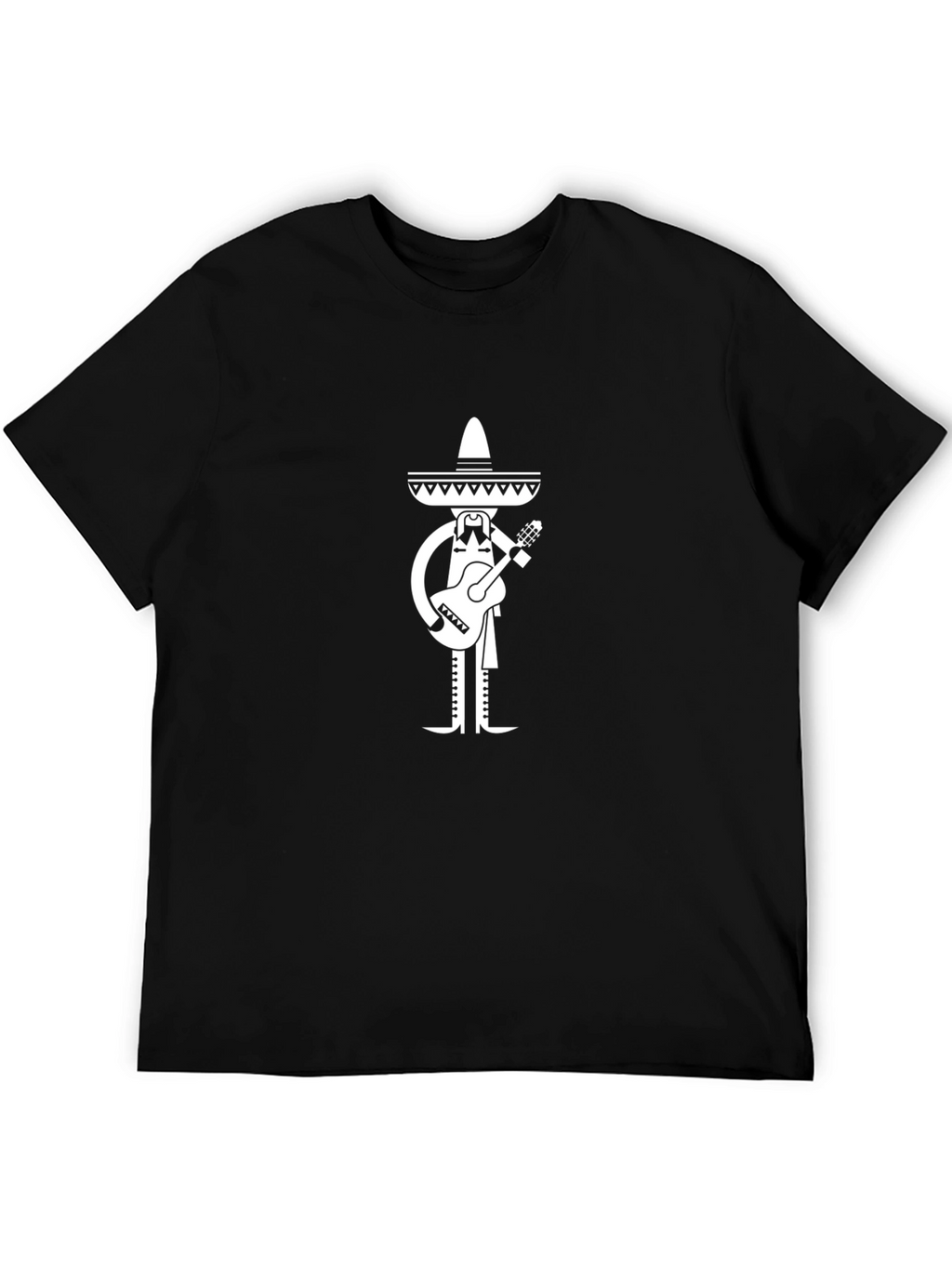 Mariachi Guitar Player Graphic Tee