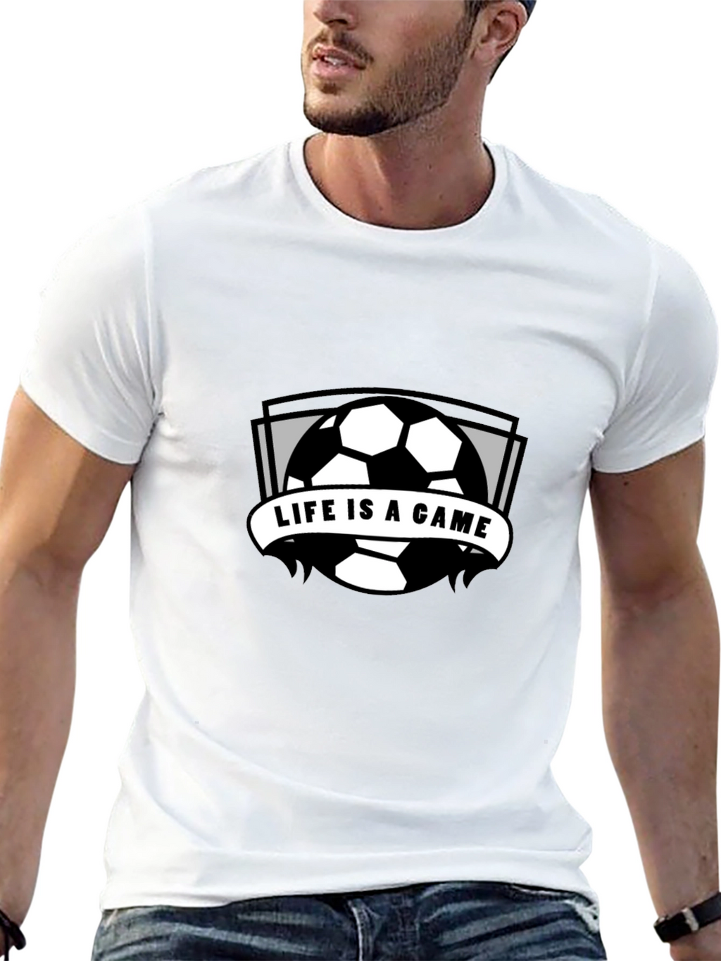 Life is a Game Soccer T-Shirt