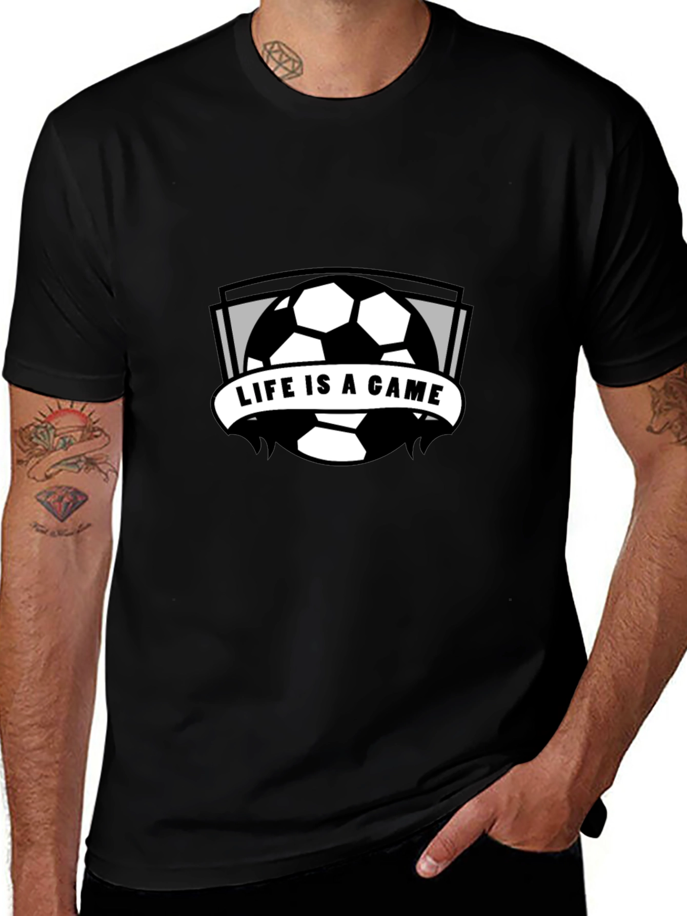 Life is a Game Soccer T-Shirt