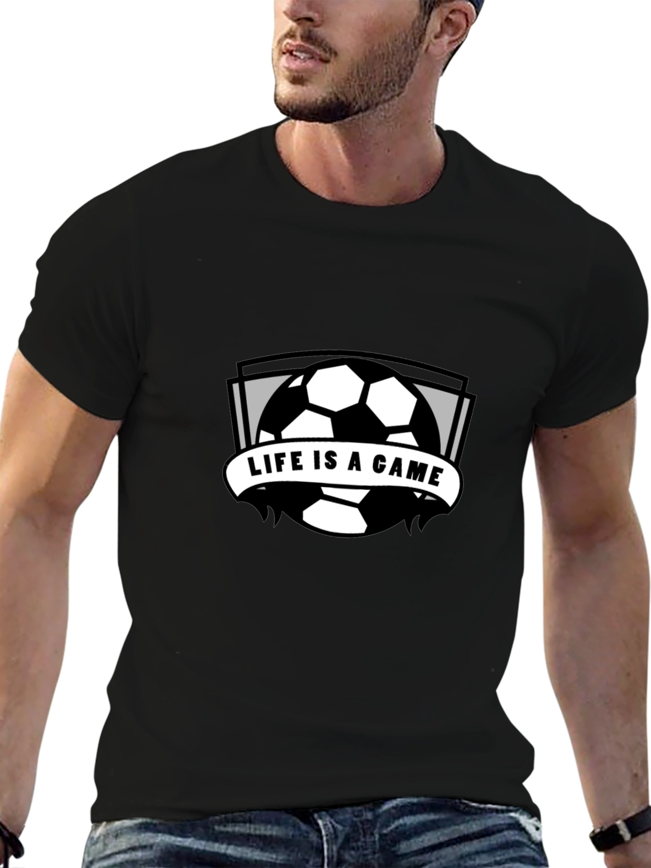 Life is a Game Soccer T-Shirt
