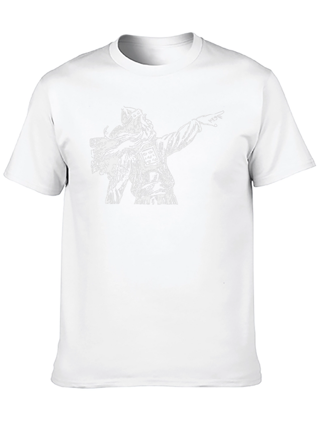 Viking Warrior Graphic Tee - Black Cotton T-Shirt