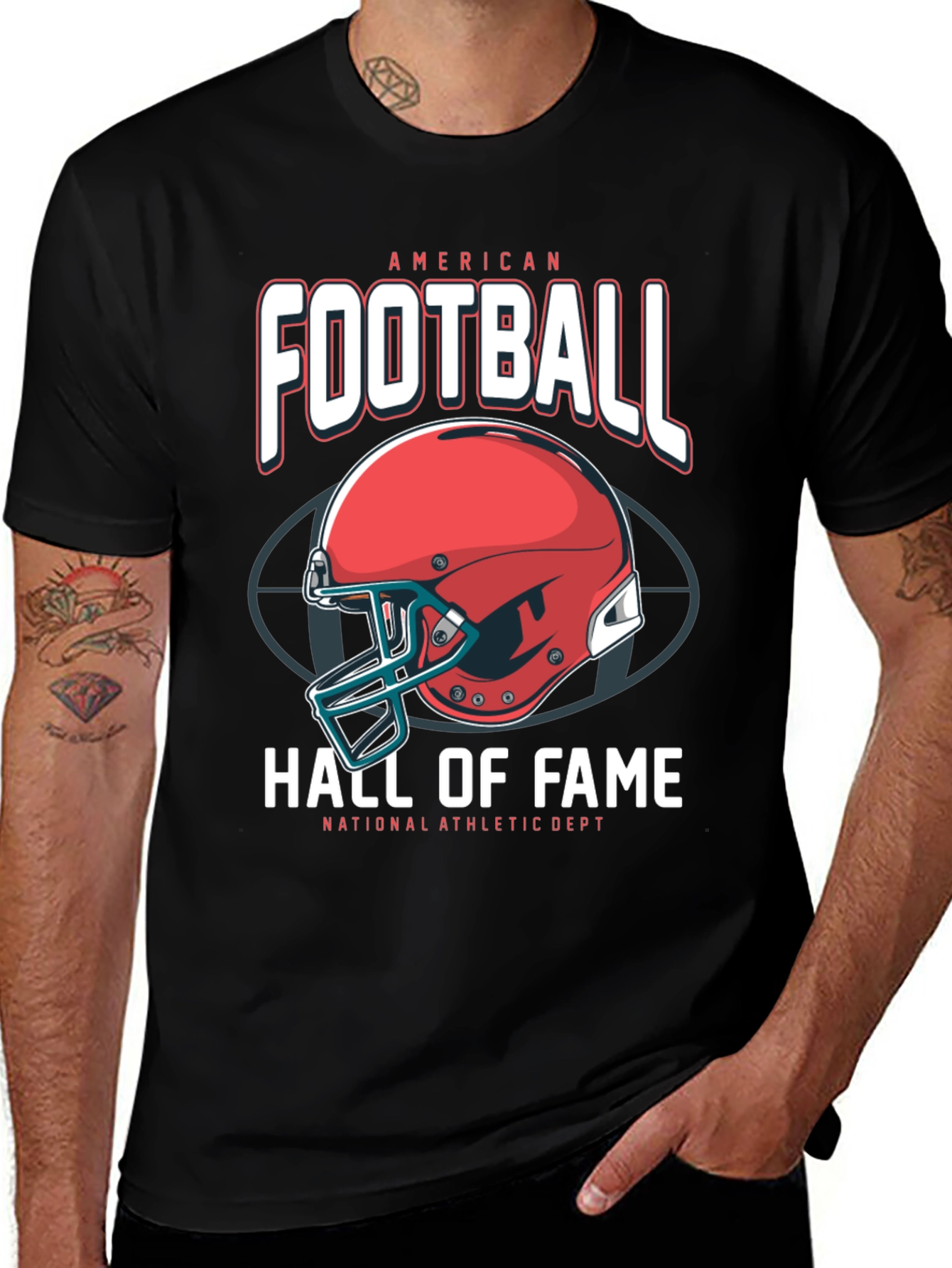 American Football Hall of Fame Graphic Tee