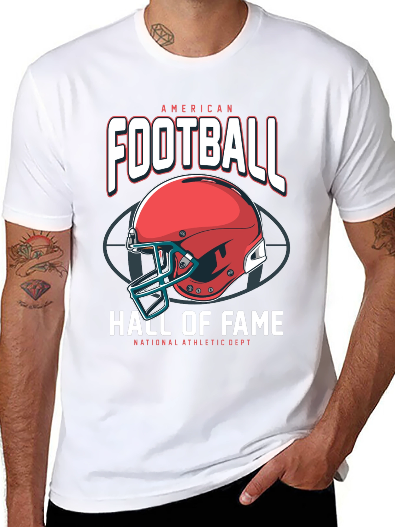 American Football Hall of Fame Graphic Tee