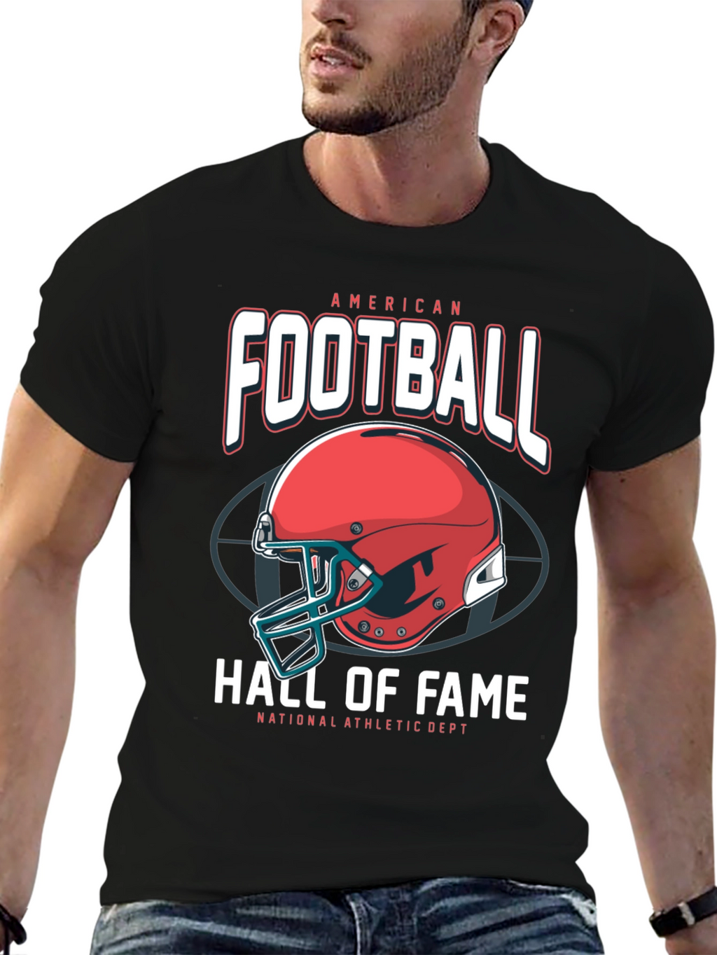 American Football Hall of Fame Graphic Tee