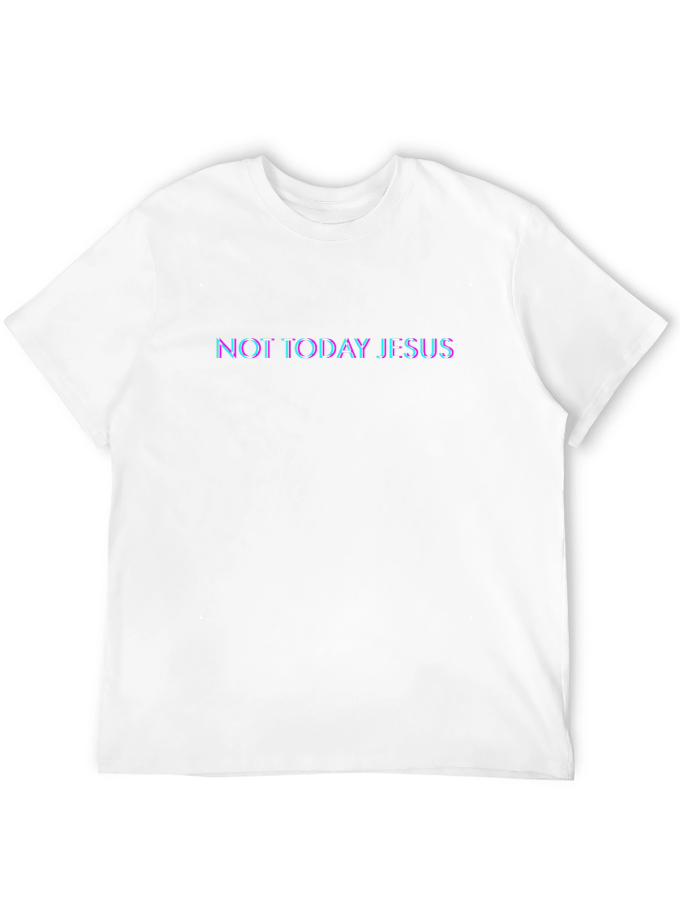 Not Today Jesus Graphic T-Shirt