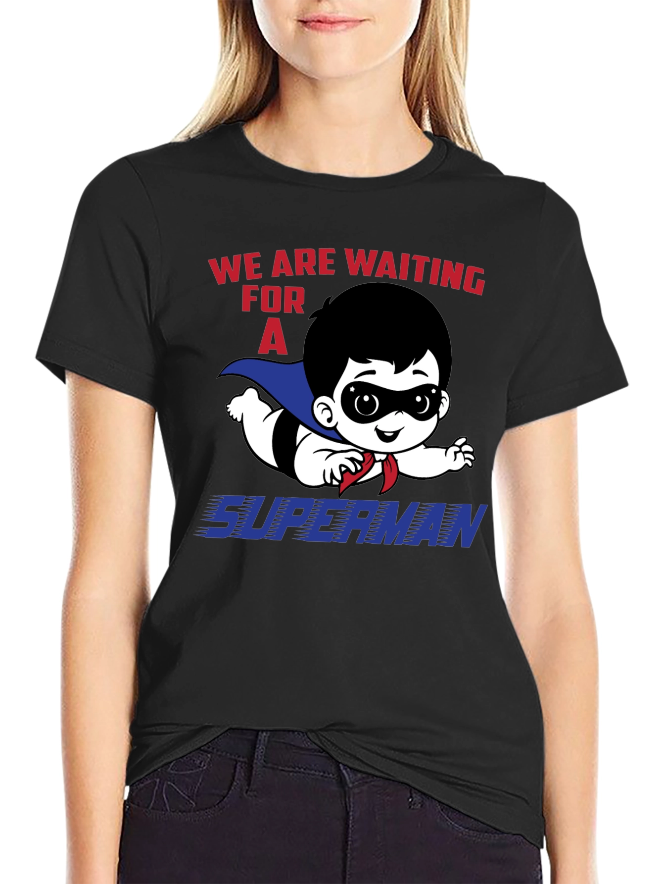 Waiting for Superman Baby T-Shirt
