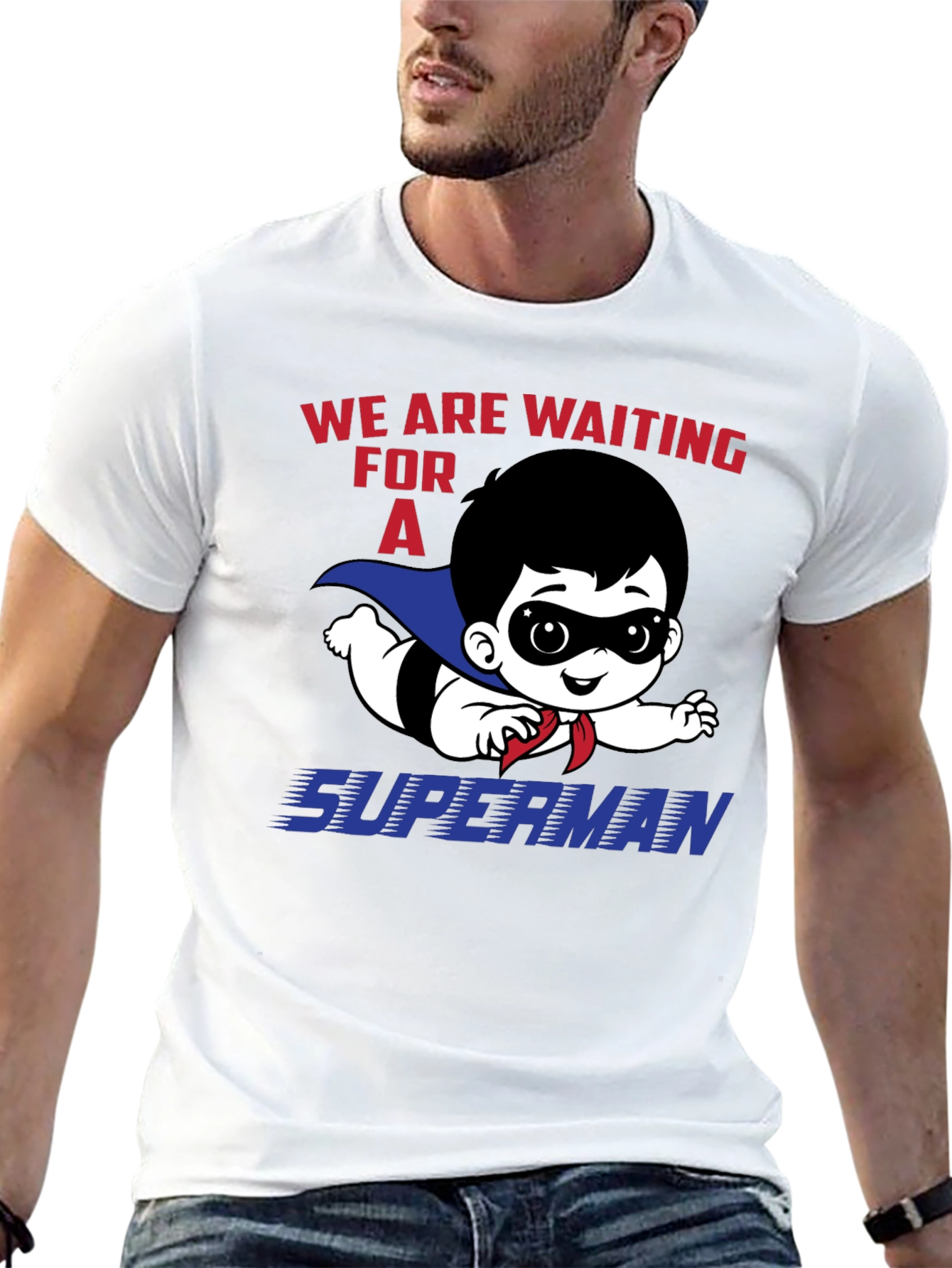 Waiting for Superman Baby T-Shirt