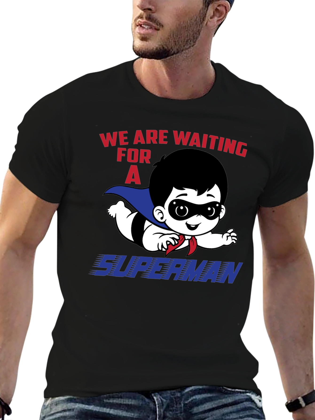 Waiting for Superman Baby T-Shirt