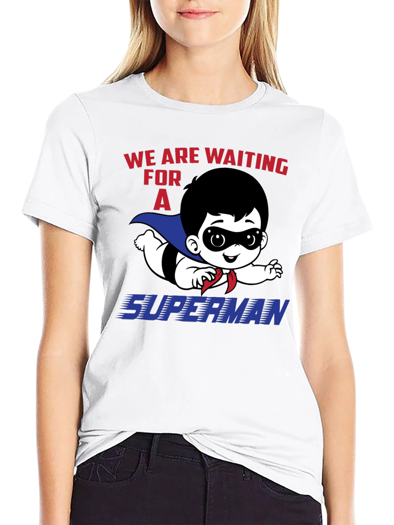 Waiting for Superman Baby T-Shirt
