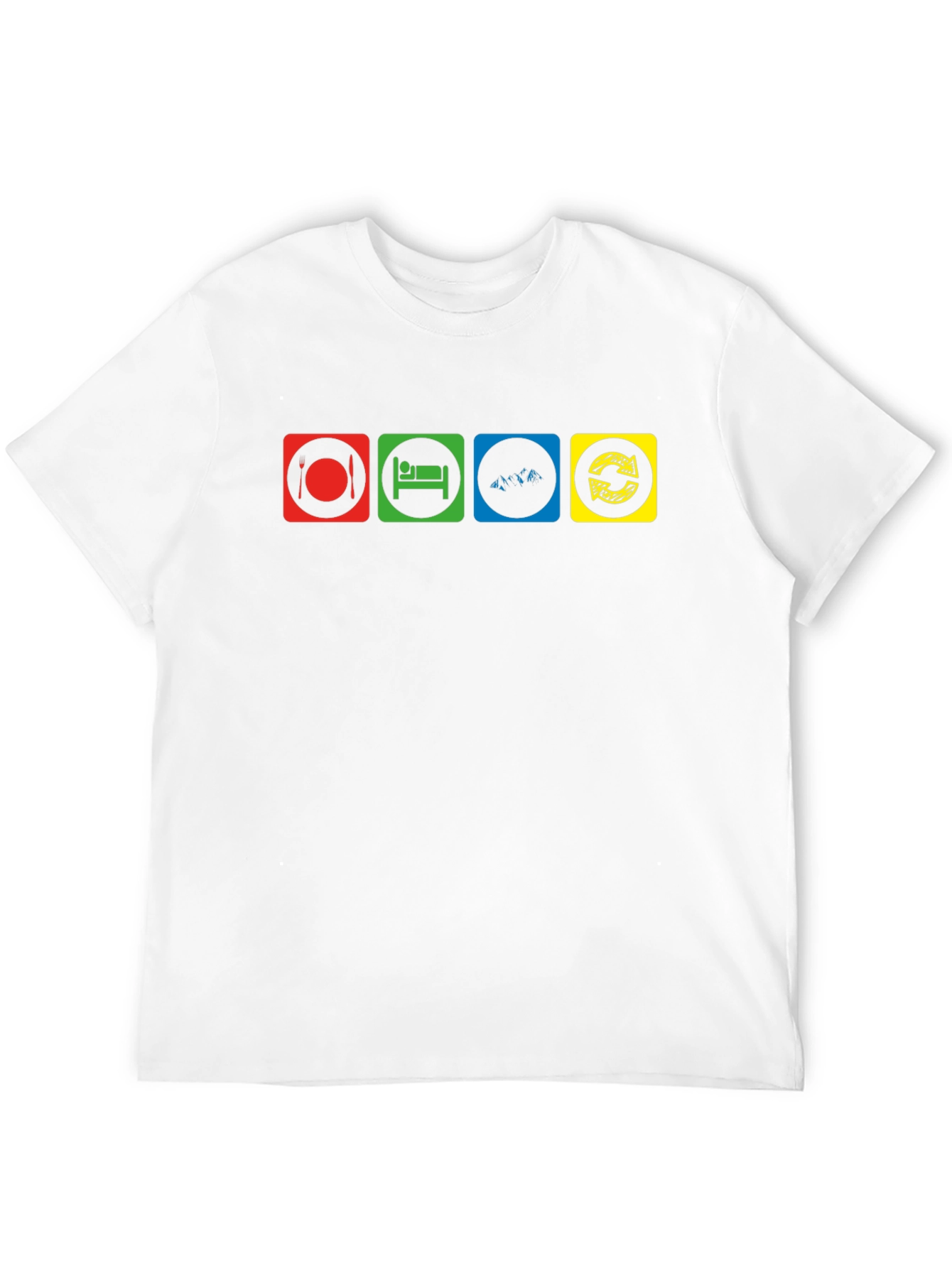 Eat Sleep Code Repeat Black T-Shirt