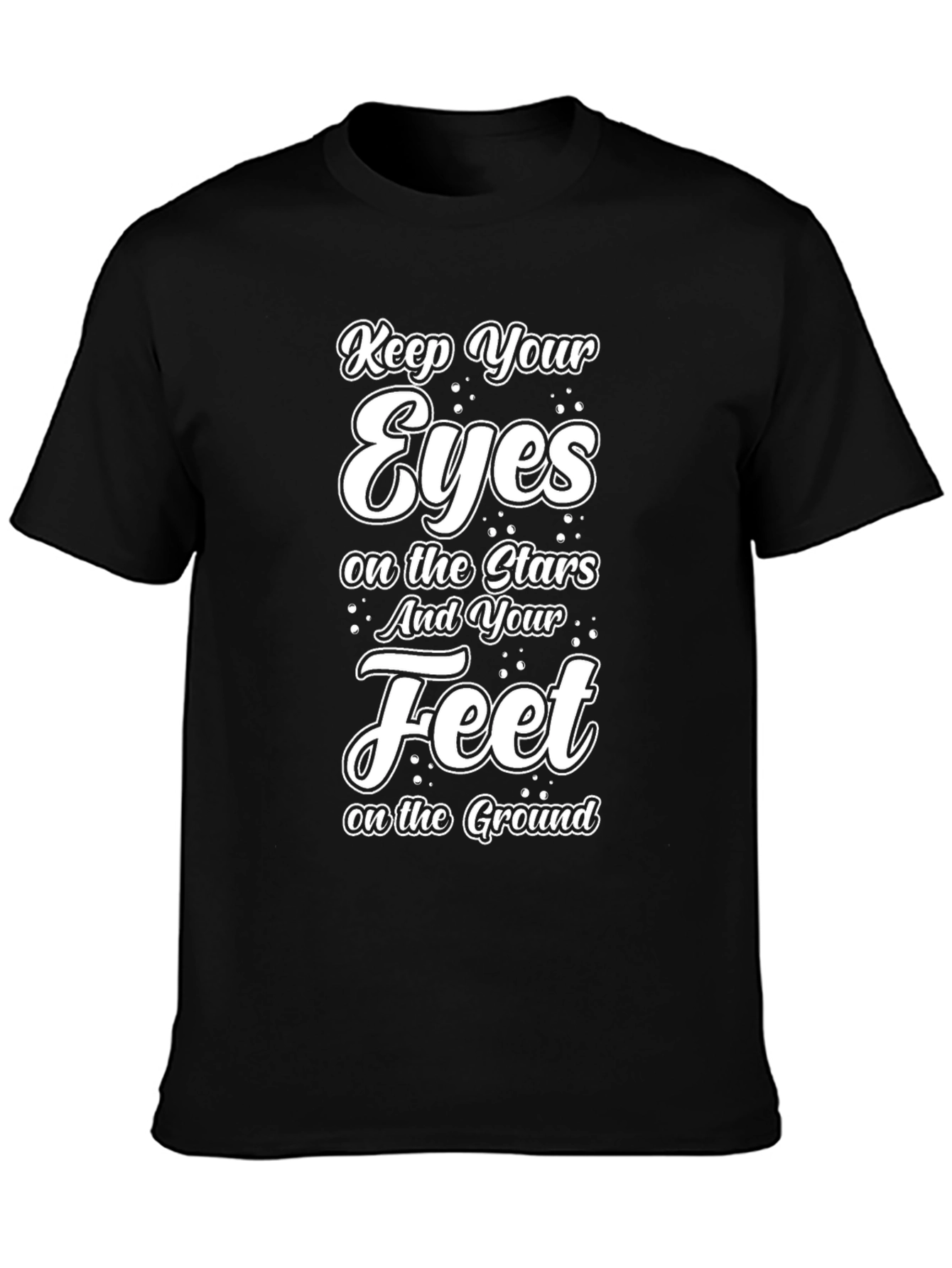Keep Your Eyes on the Stars Graphic T-Shirt