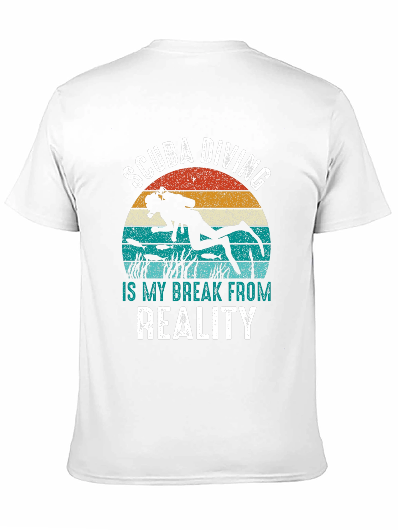Scuba Diving Break From Reality Tee