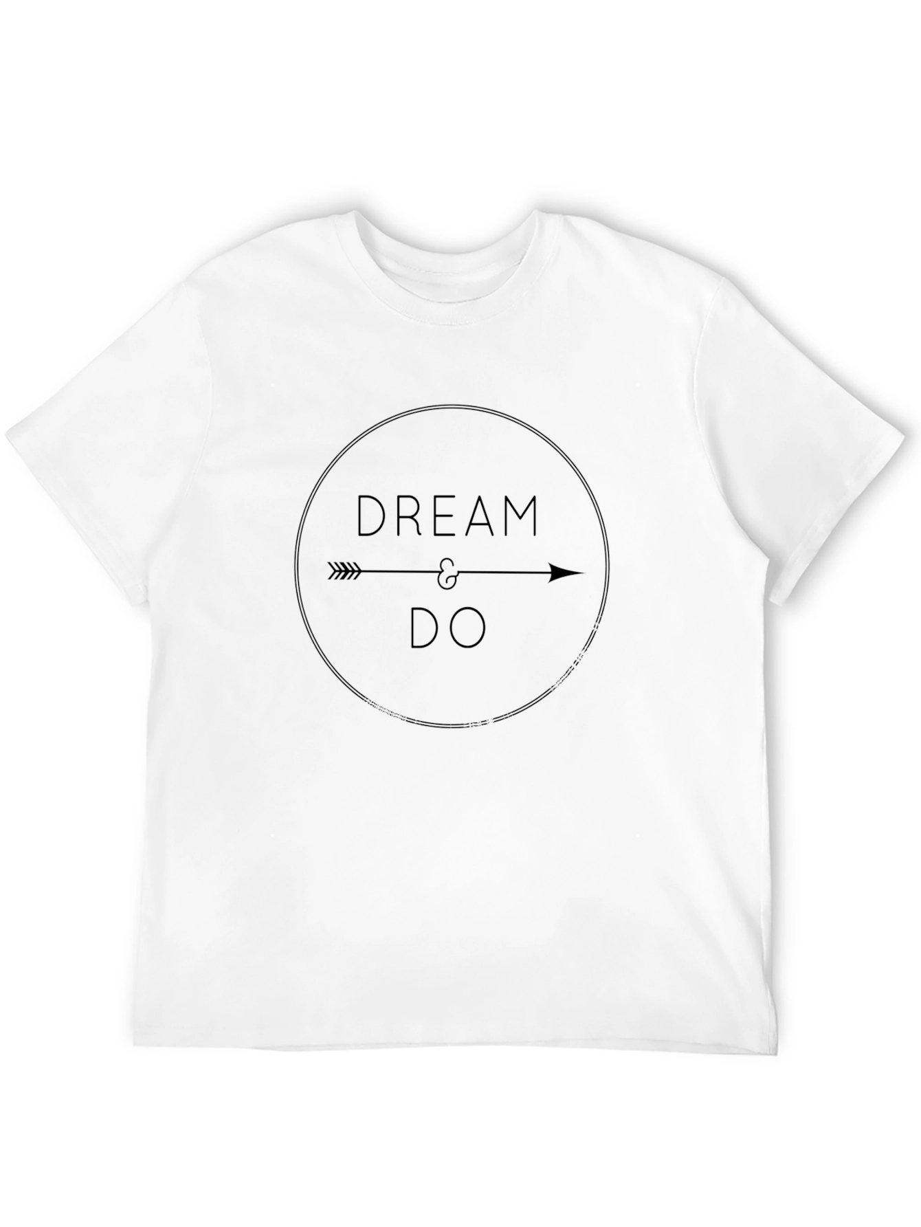Dream & Do Graphic Tee - Classic Black T-Shirt