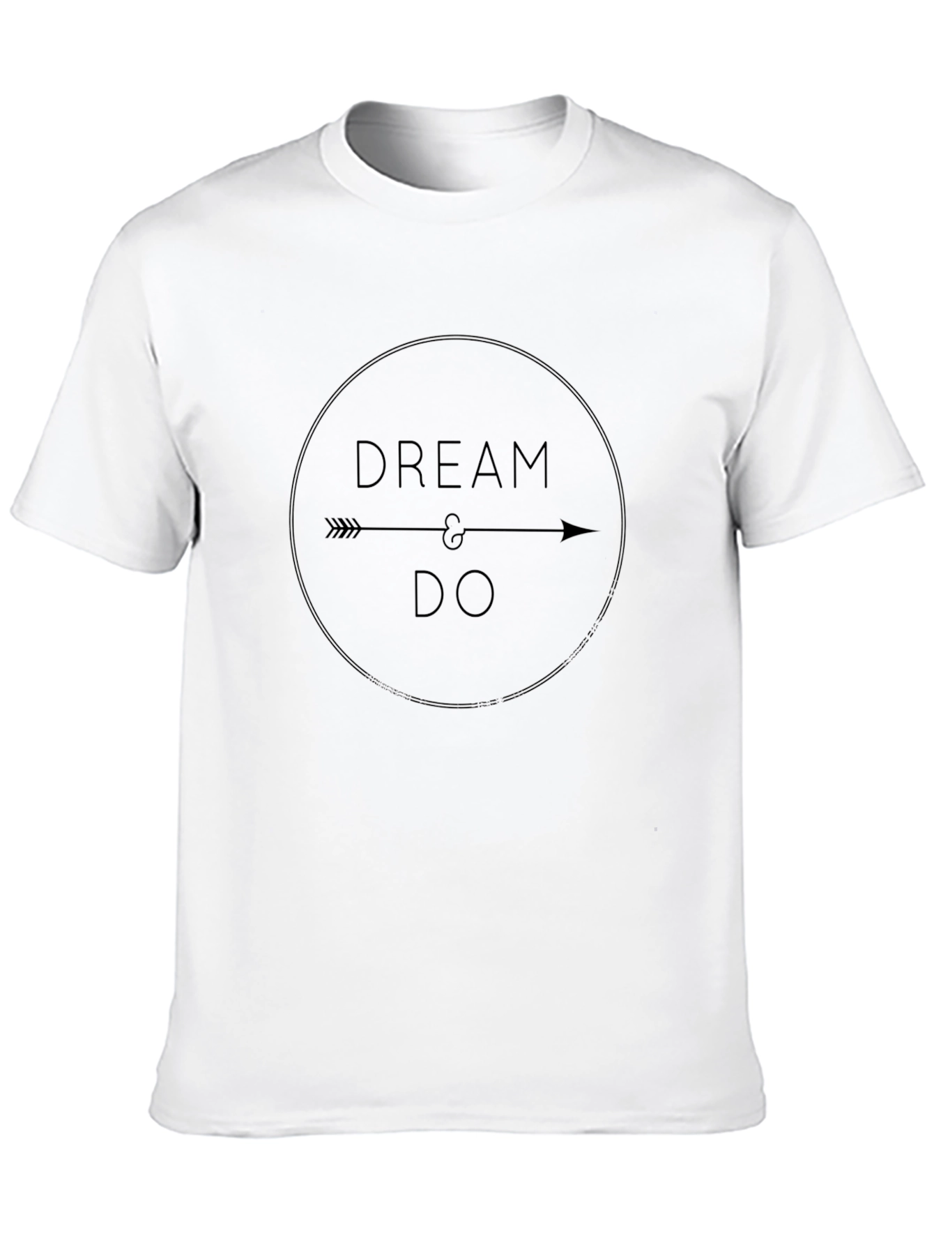 Dream & Do Graphic Tee - Classic Black T-Shirt