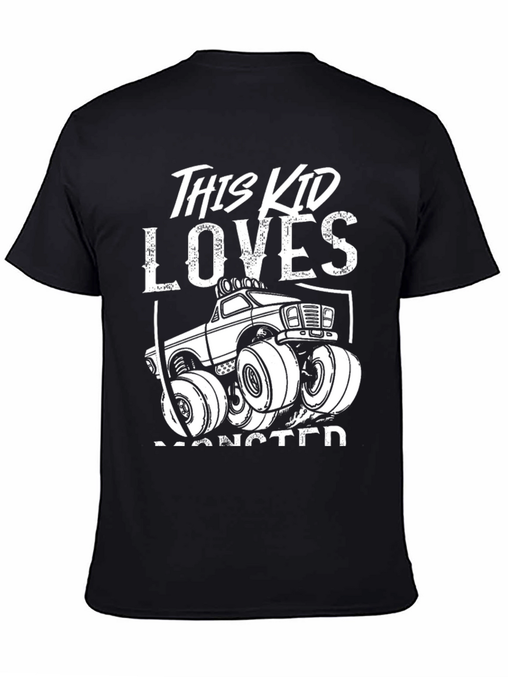 Monster Truck Kids T-Shirt