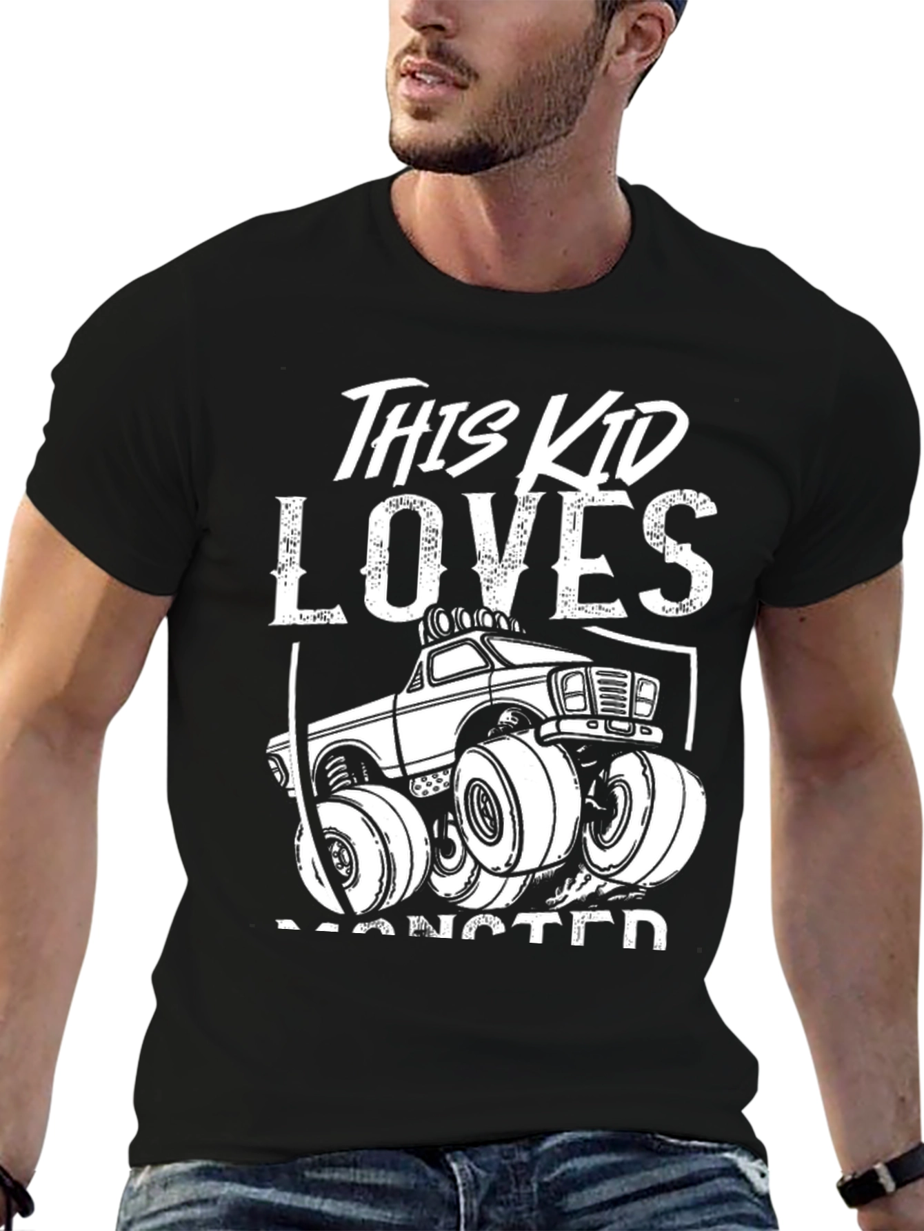 Monster Truck Kids T-Shirt