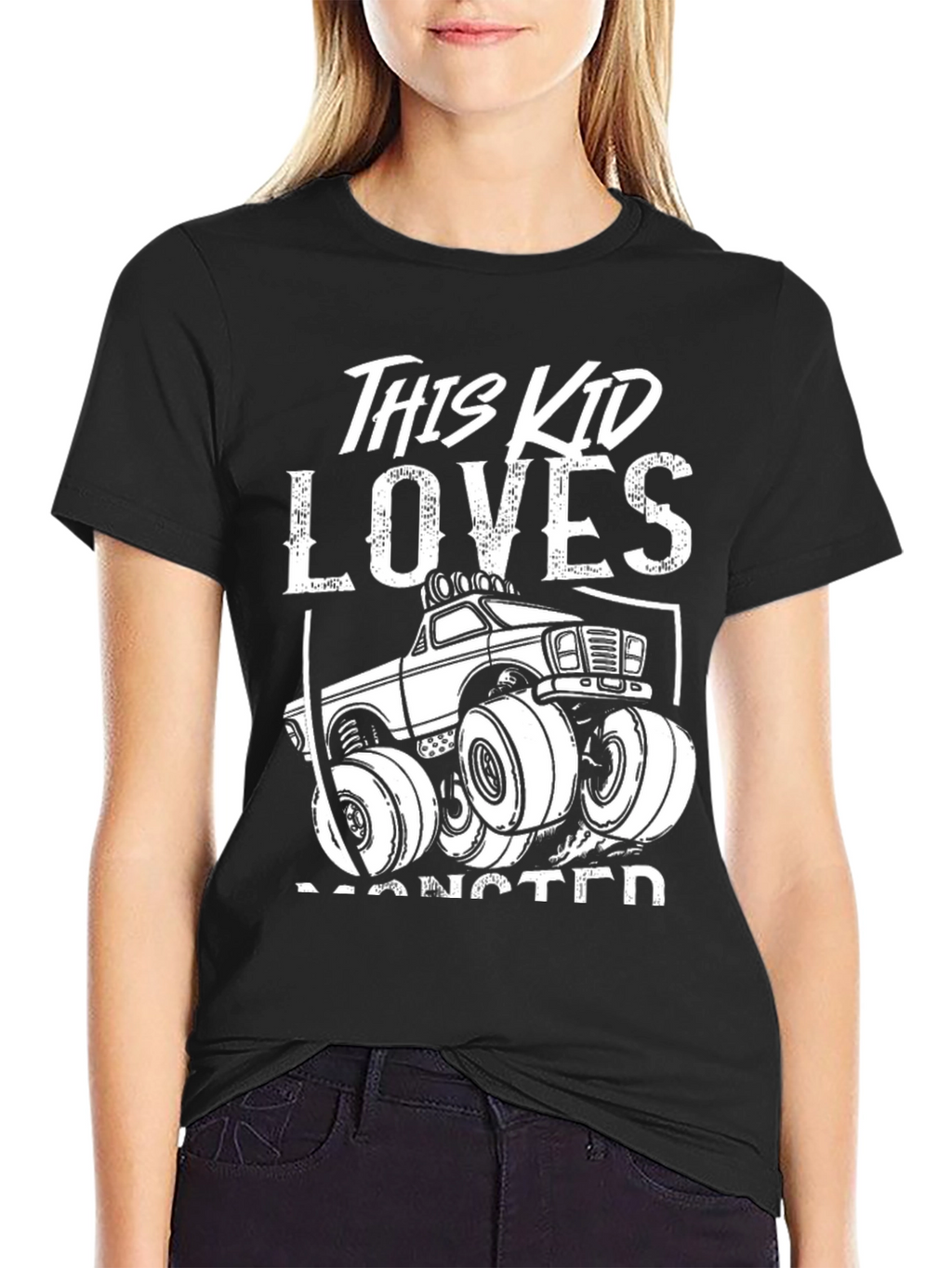 Monster Truck Kids T-Shirt