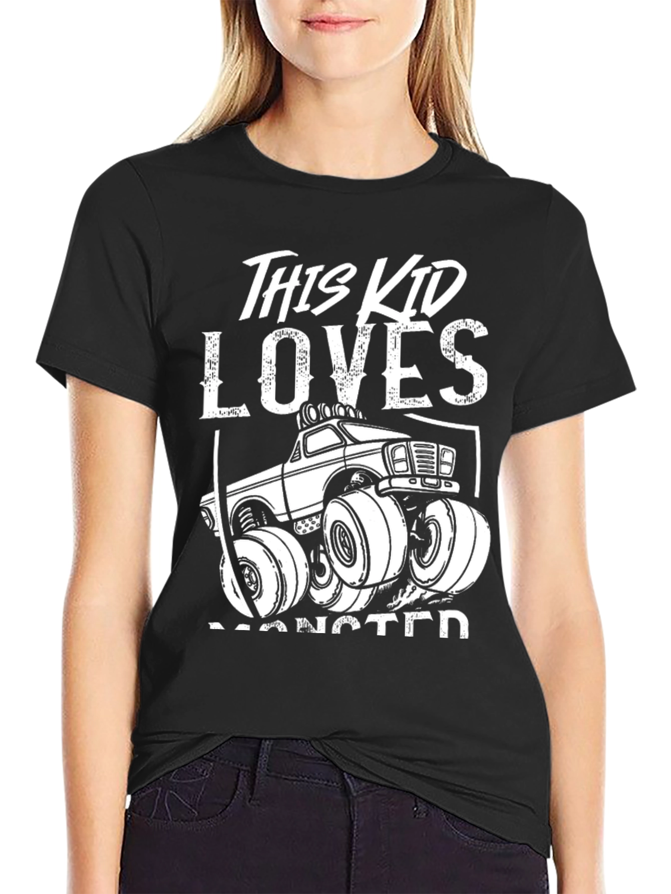 Monster Truck Kids T-Shirt