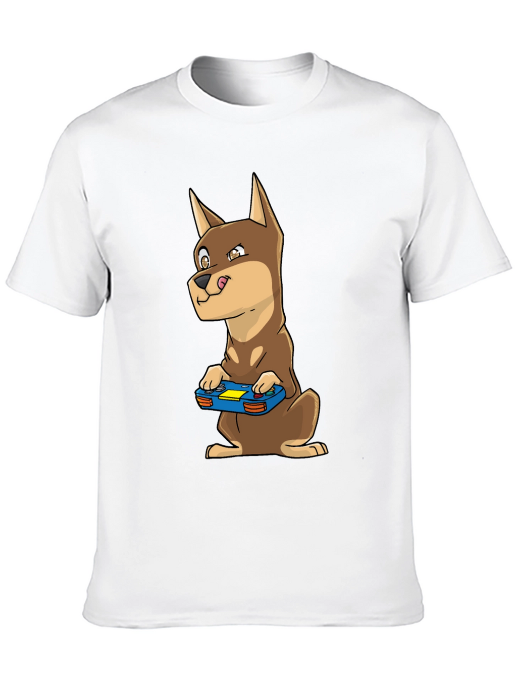 Dog Gamer T-Shirt - Funny Canine Video Game Tee