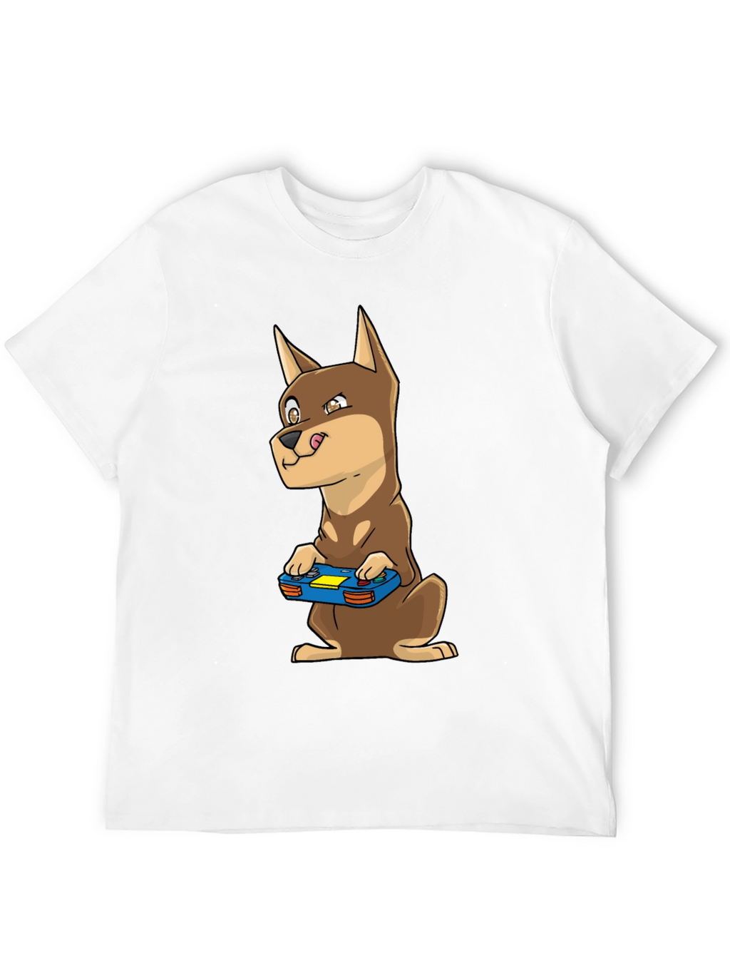 Dog Gamer T-Shirt - Funny Canine Video Game Tee