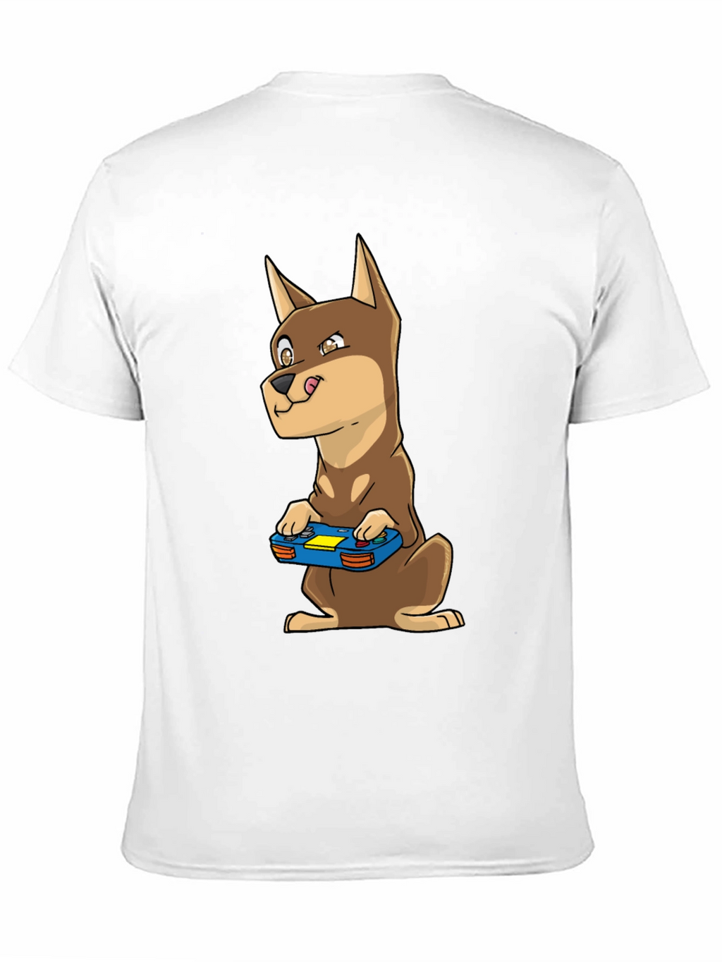 Dog Gamer T-Shirt - Funny Canine Video Game Tee