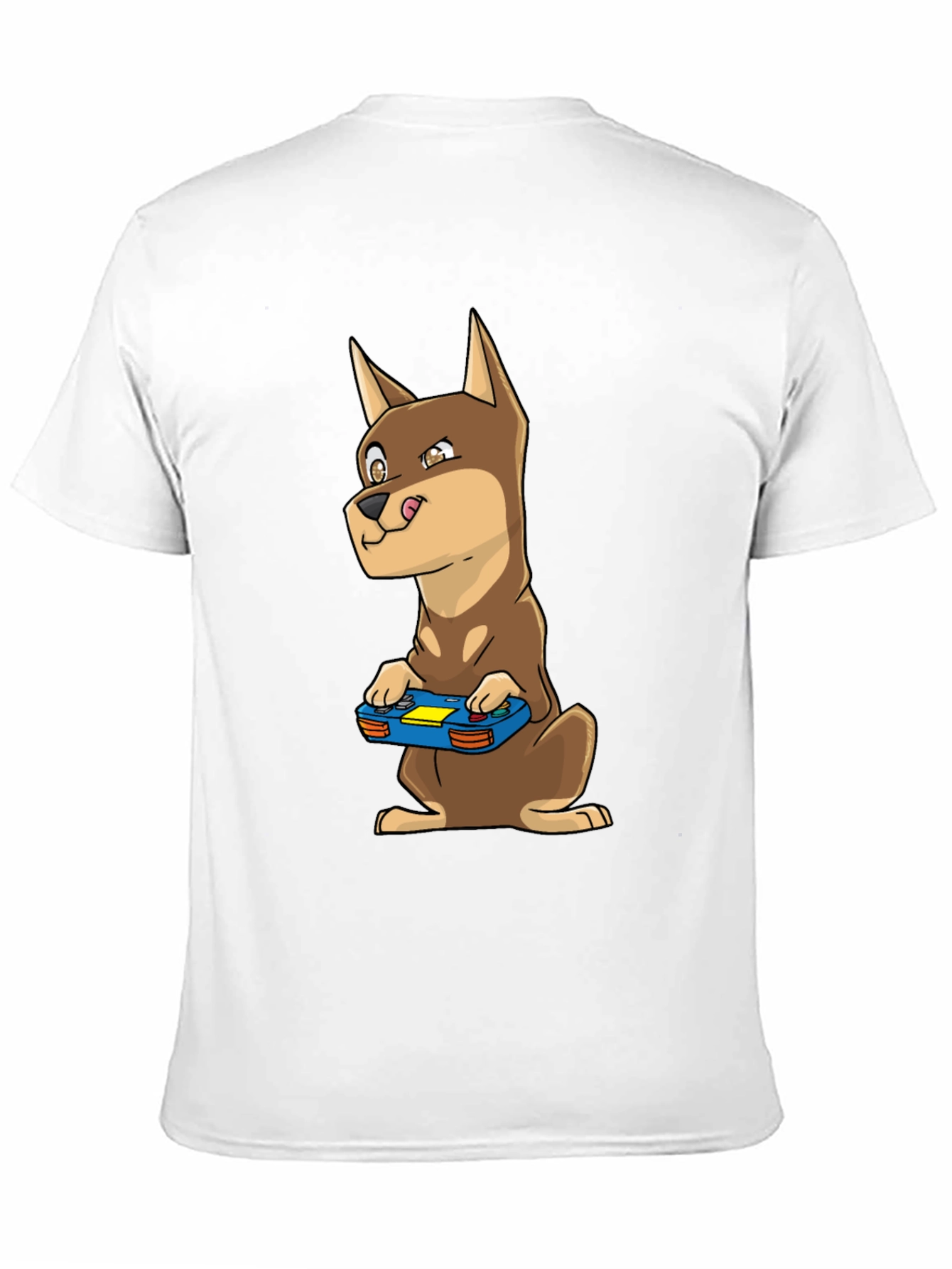 Dog Gamer T-Shirt - Funny Canine Video Game Tee