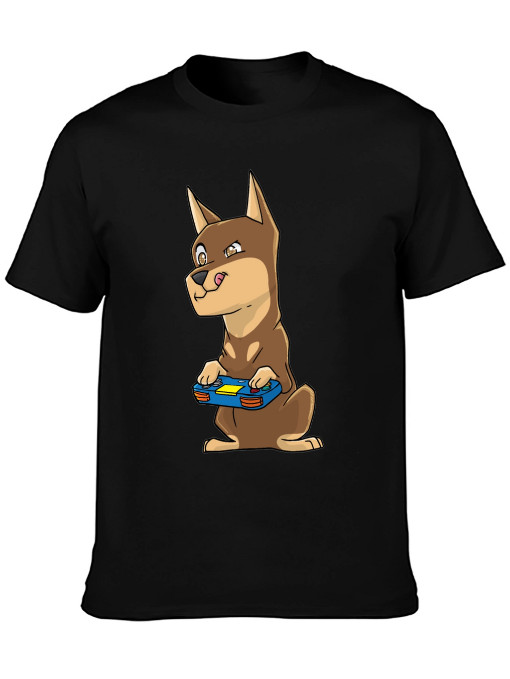 Dog Gamer T-Shirt - Funny Canine Video Game Tee