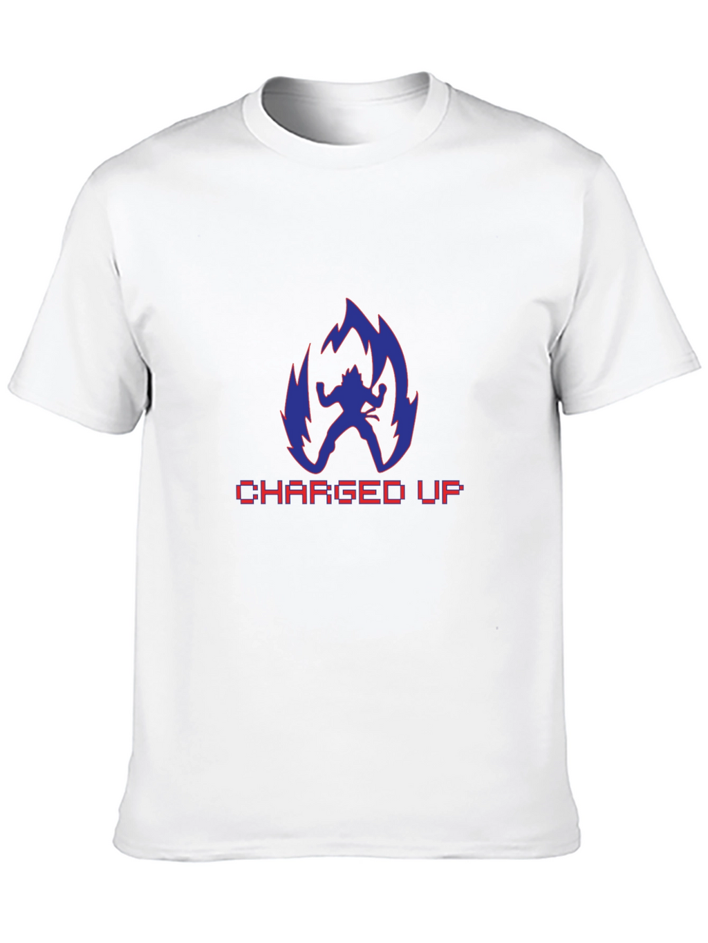 Charged Up Anime T-Shirt - Black