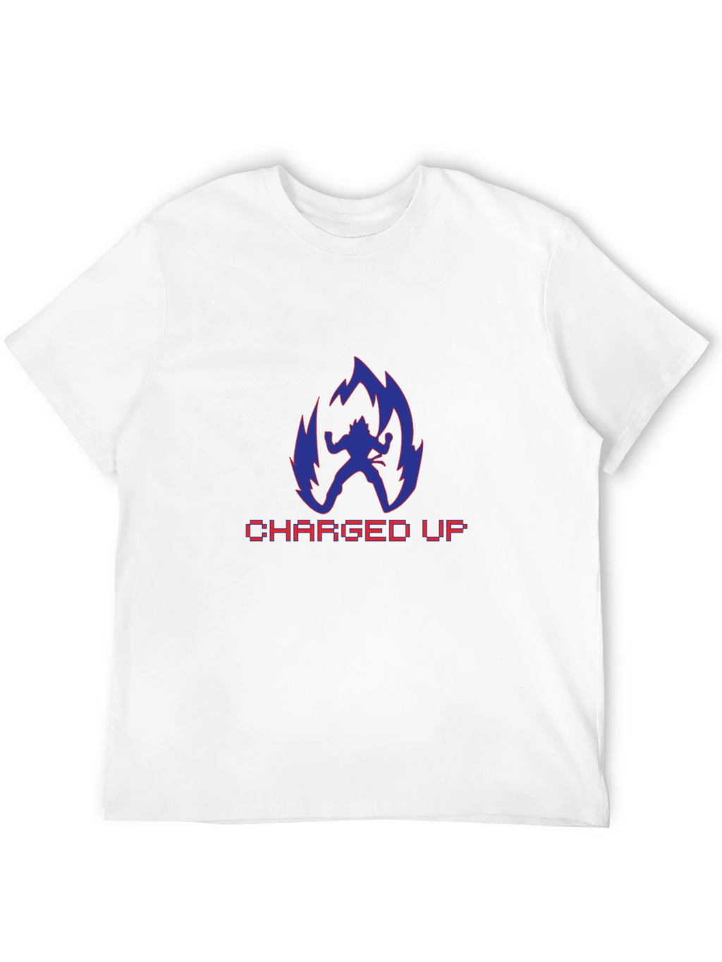 Charged Up Anime T-Shirt - Black