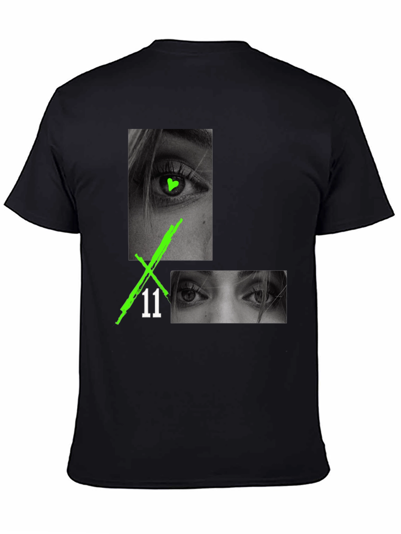 Eye Graphic Black T-Shirt