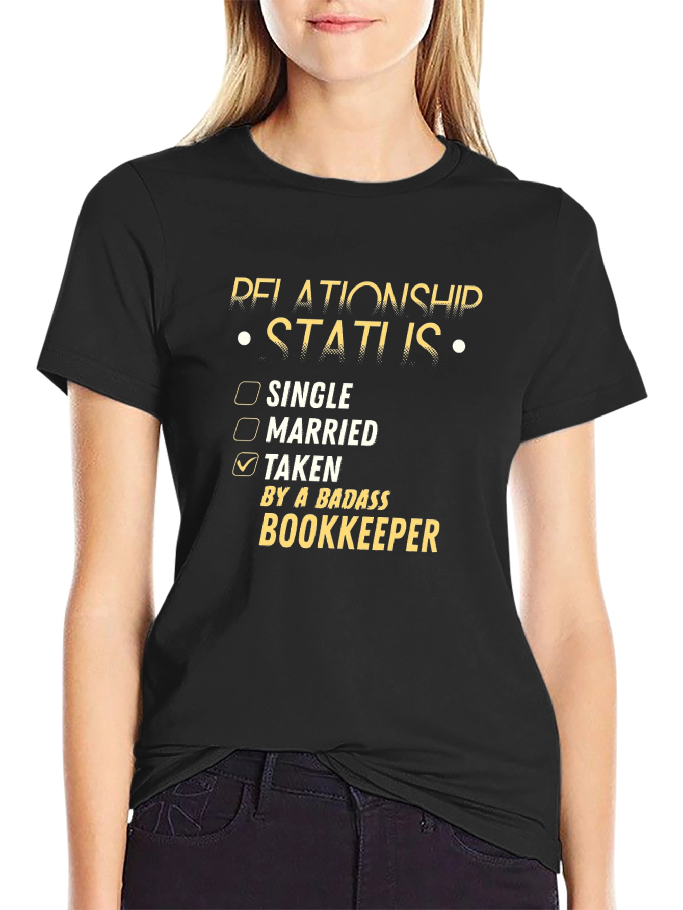 Taken By A Badass Bookkeeper T-Shirt