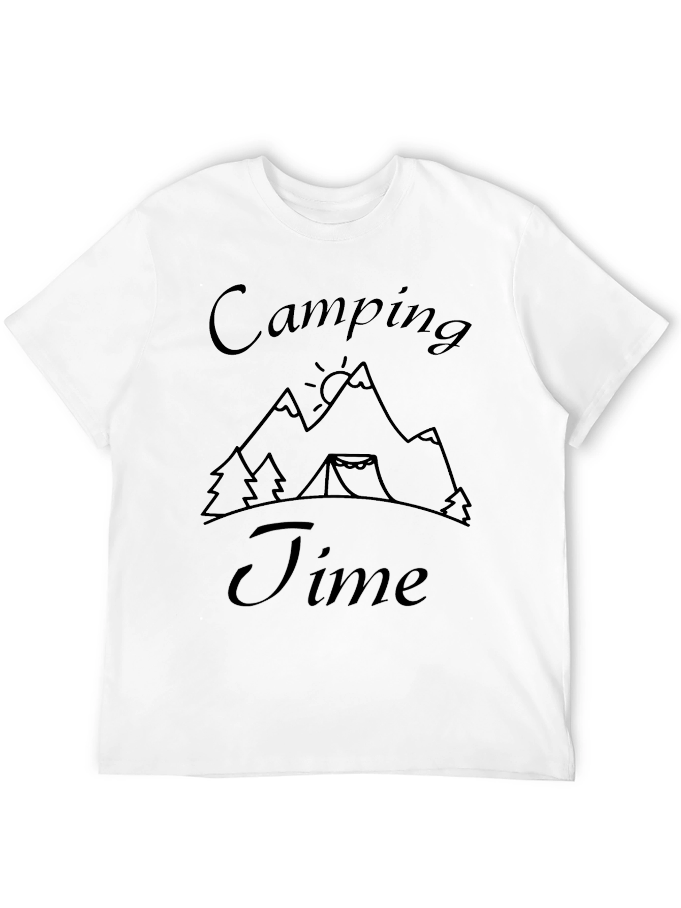 Camping Time Graphic T-Shirt