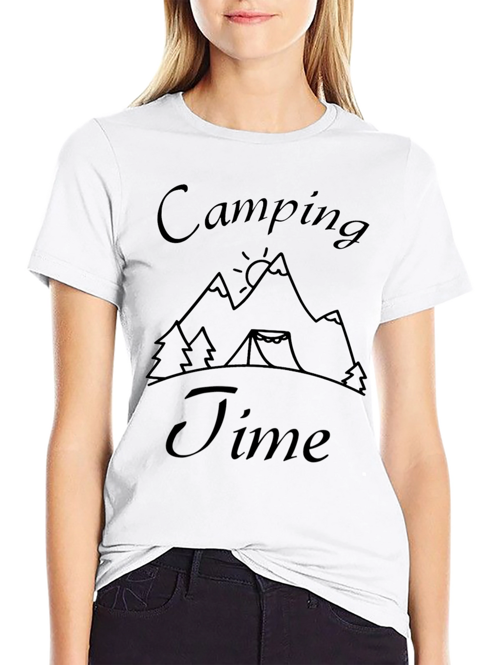 Camping Time Graphic T-Shirt